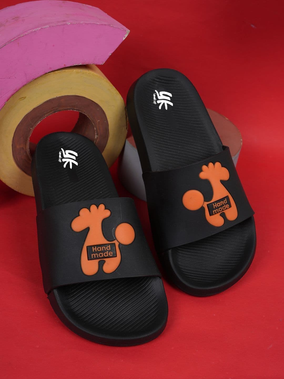 YK Unisex Kids Printed Sliders - view 1
