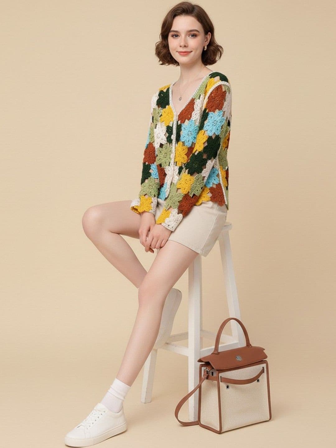 DressBerry Women Floral Printed Cardigan - view 1