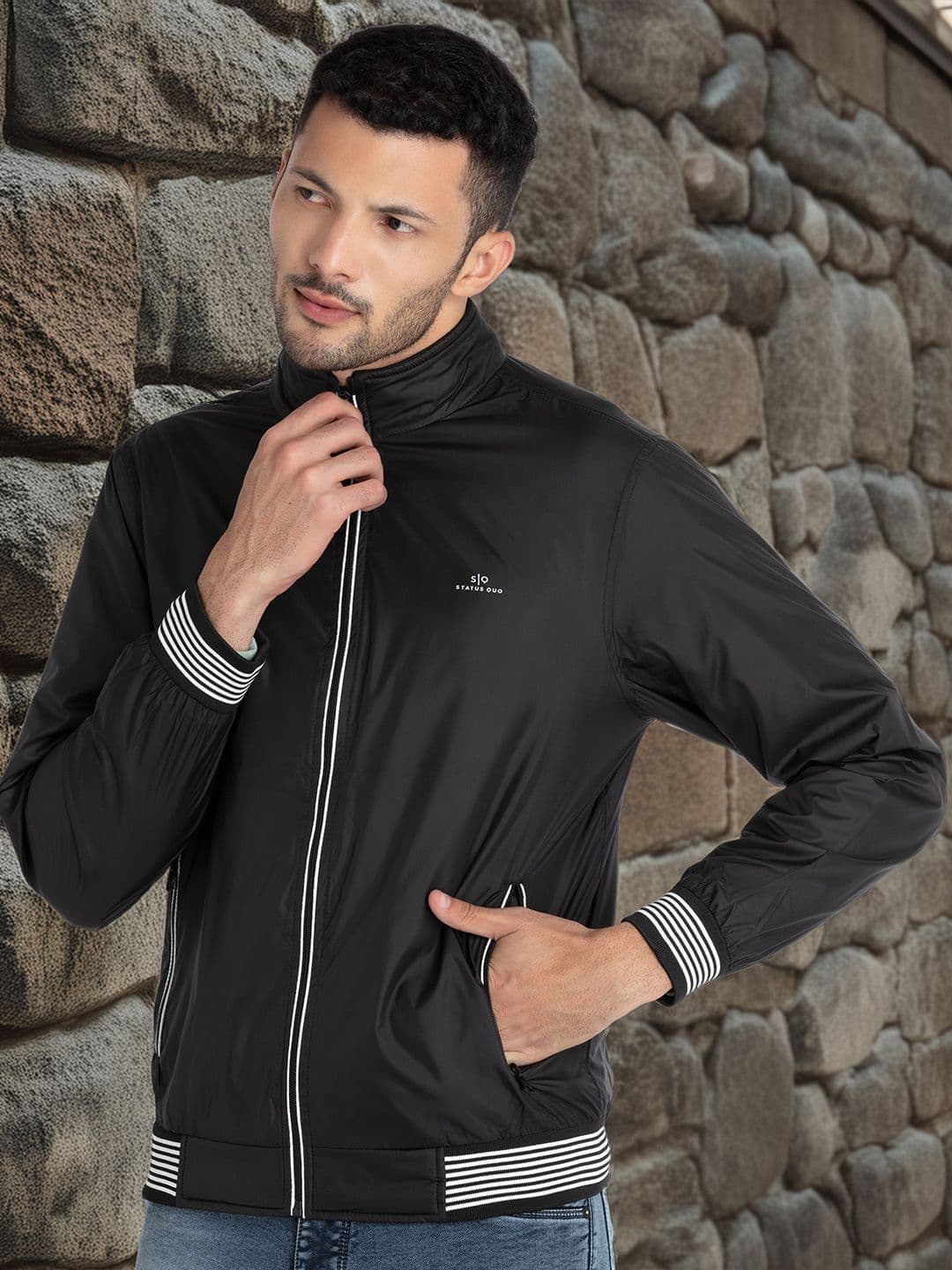 Status Quo Men Lightweight Bomber Jacket - view 1