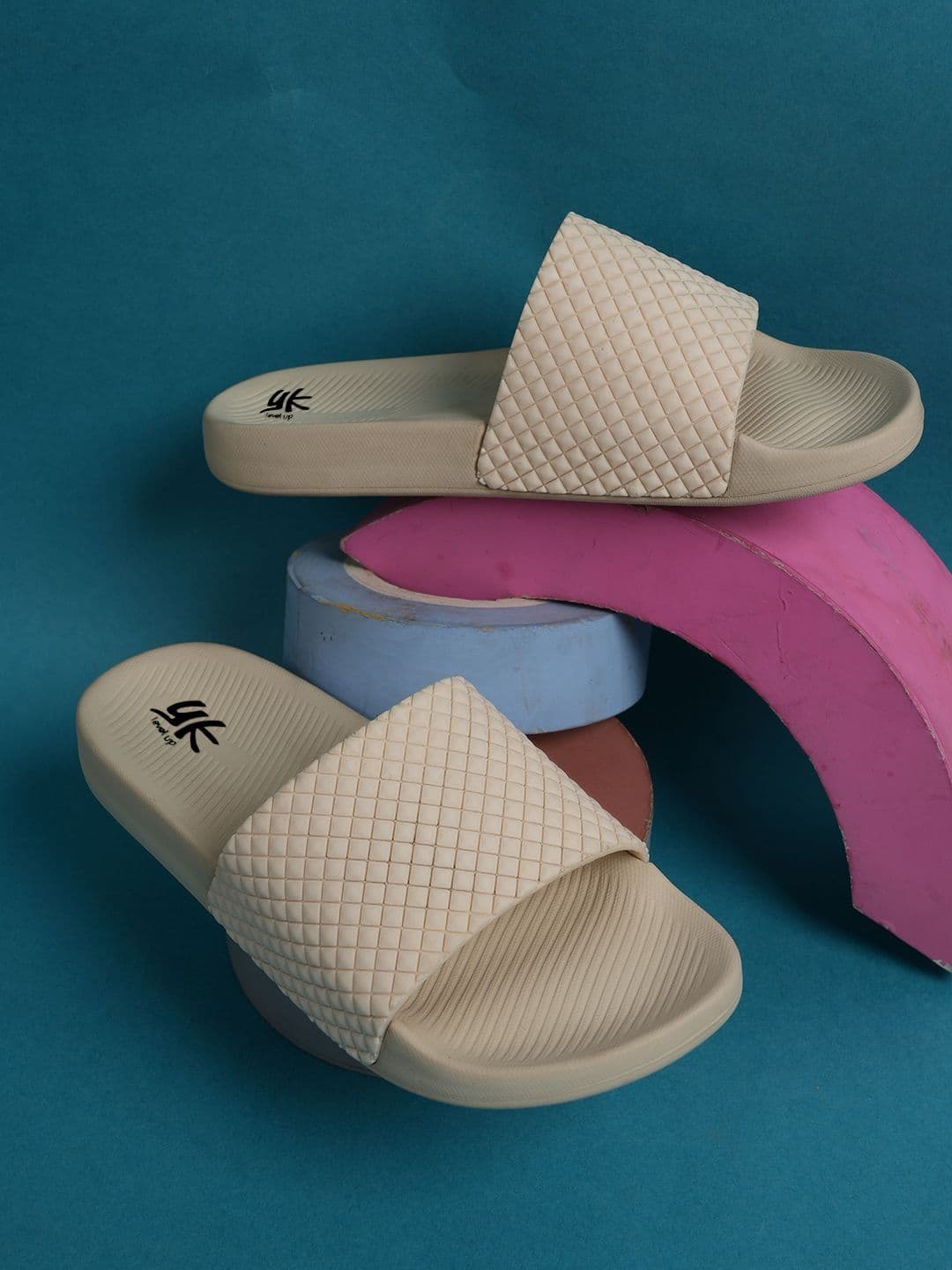 YK Unisex Kids Rubber Sliders - view 1