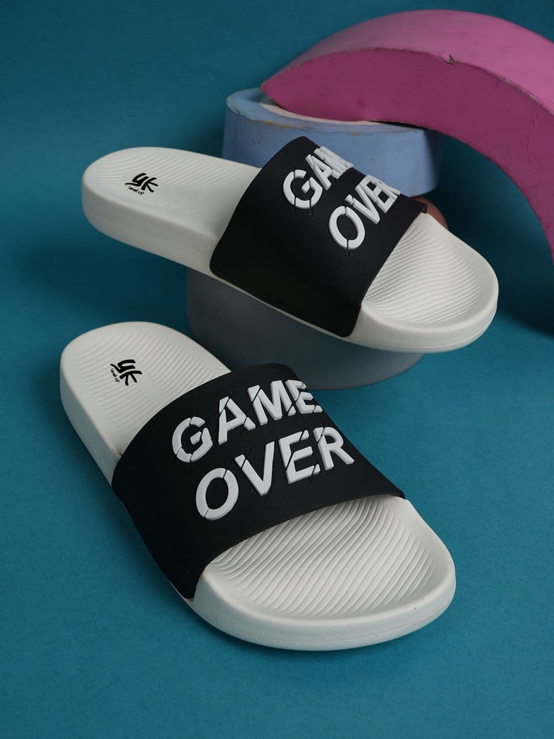 YK Unisex Kids Printed Sliders - view 1