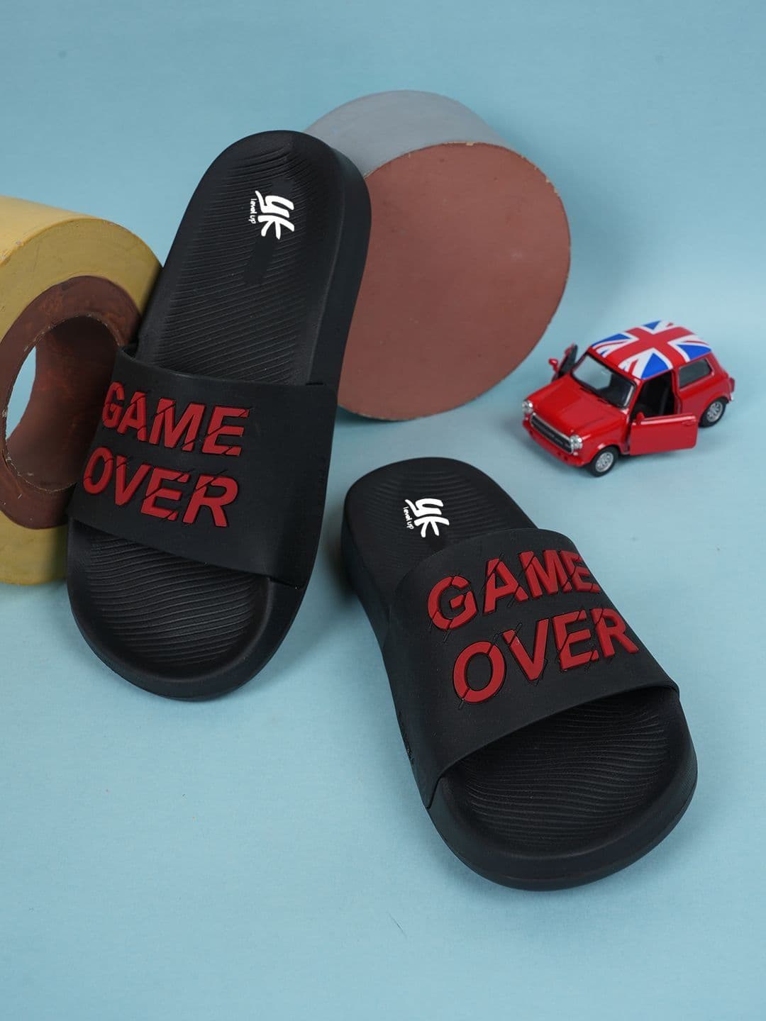 YK Unisex Kids Printed Sliders - view 1