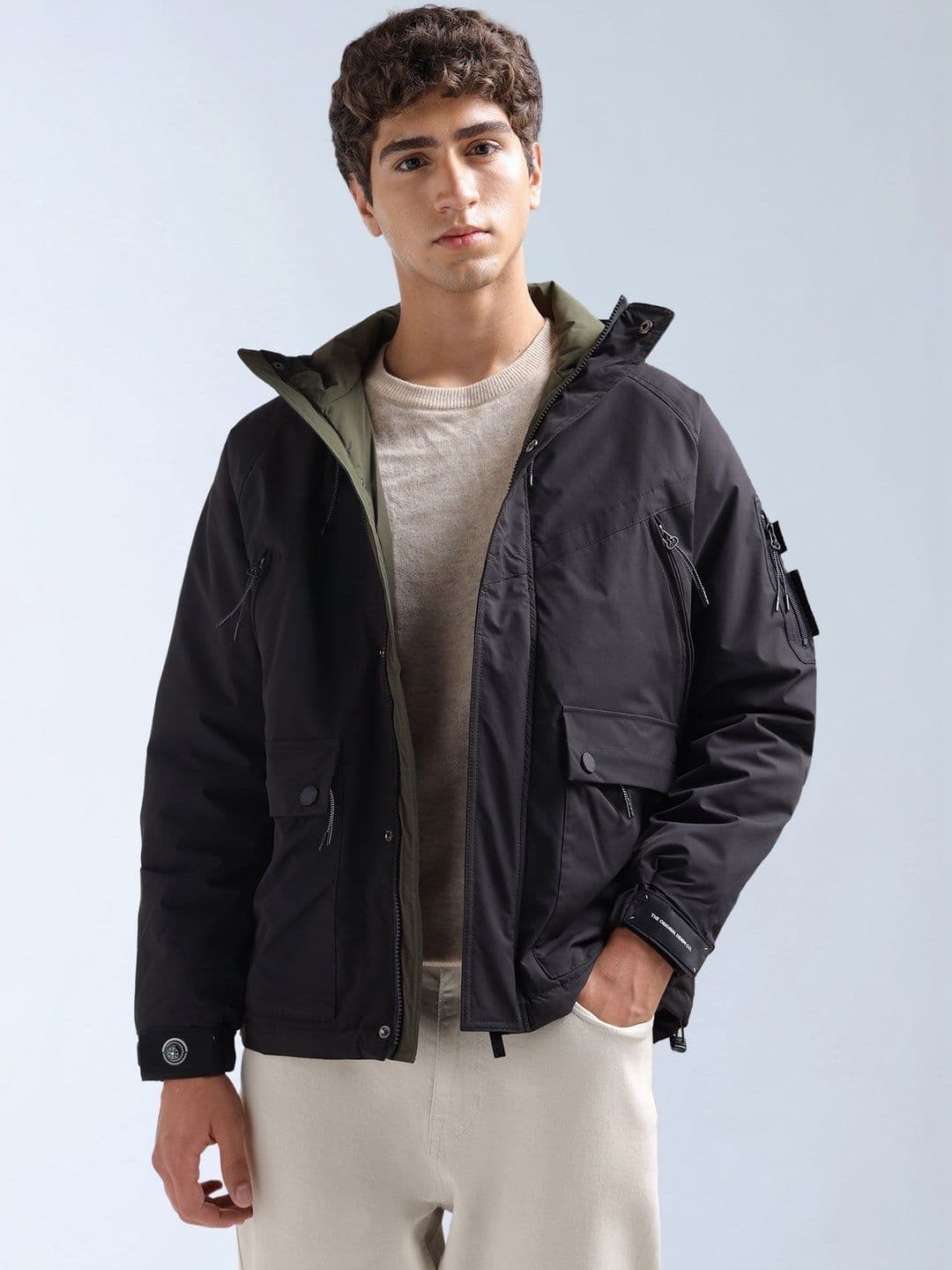 Flying Machine Men Lightweight Puffer Jacket - view 1