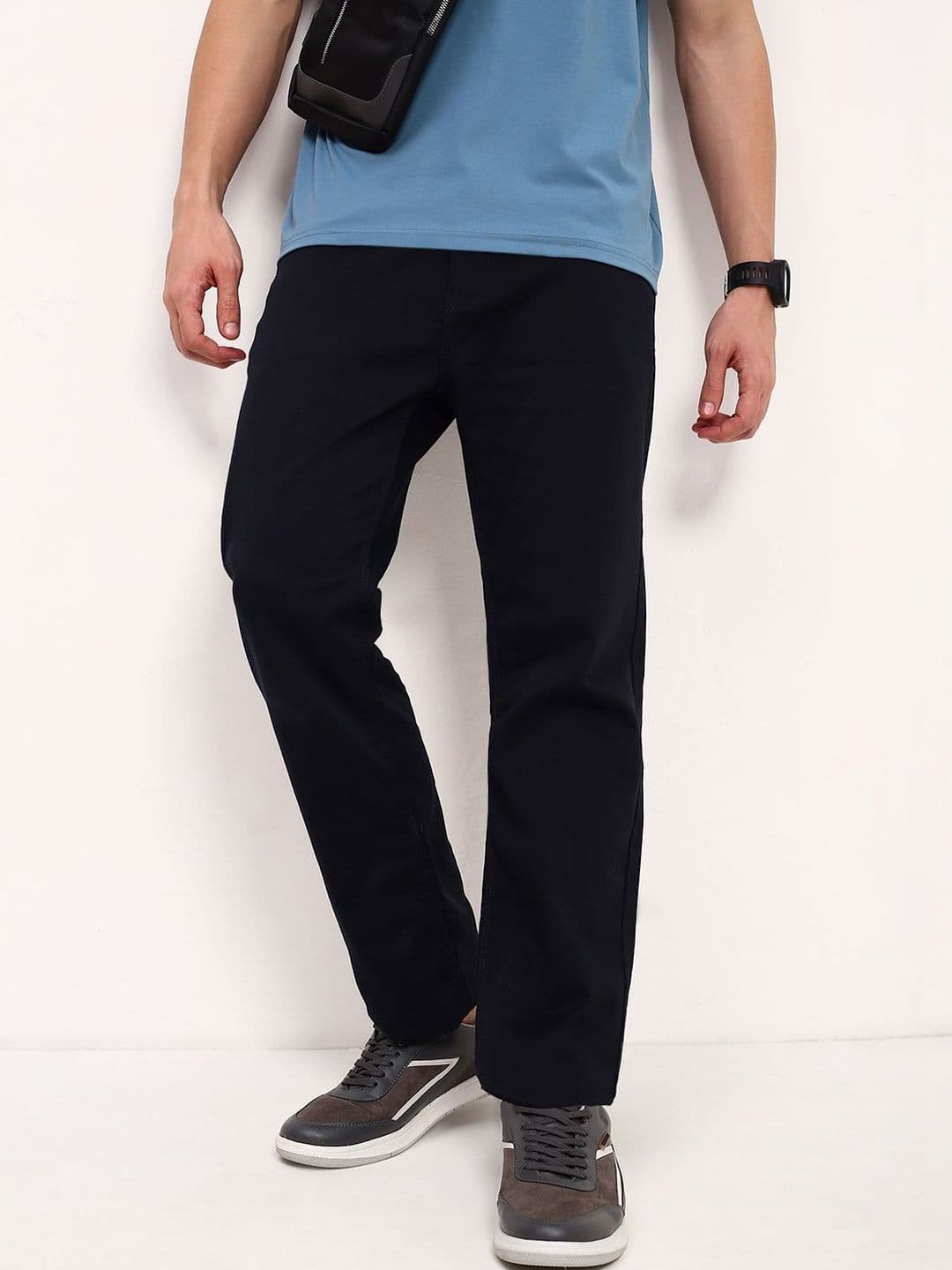 SHOWOFFFF Men Comfort Straight Fit Low-Rise Stretchable Jeans - view 1