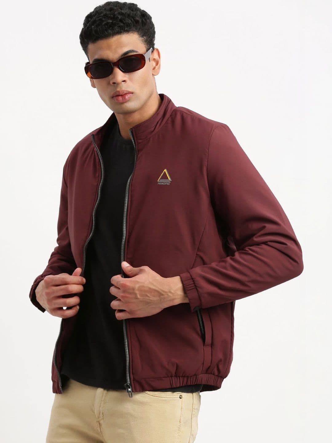 SHOWOFFFF Men Brand Logo Lightweight Bomber Jacket - view 1