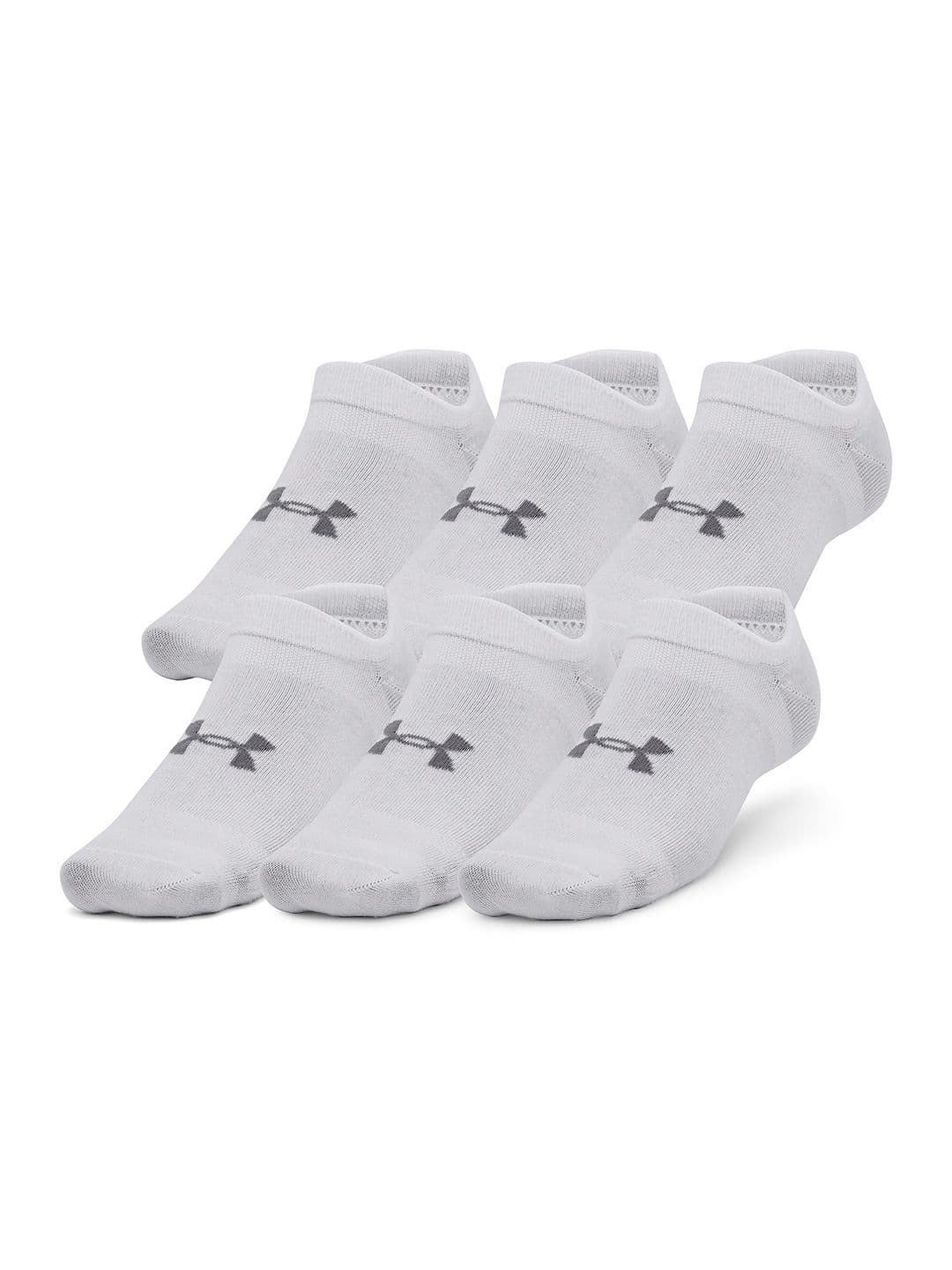 UNDER ARMOUR Unisex Pack Of 6 Essential No Show Ankle Length Socks - view 1