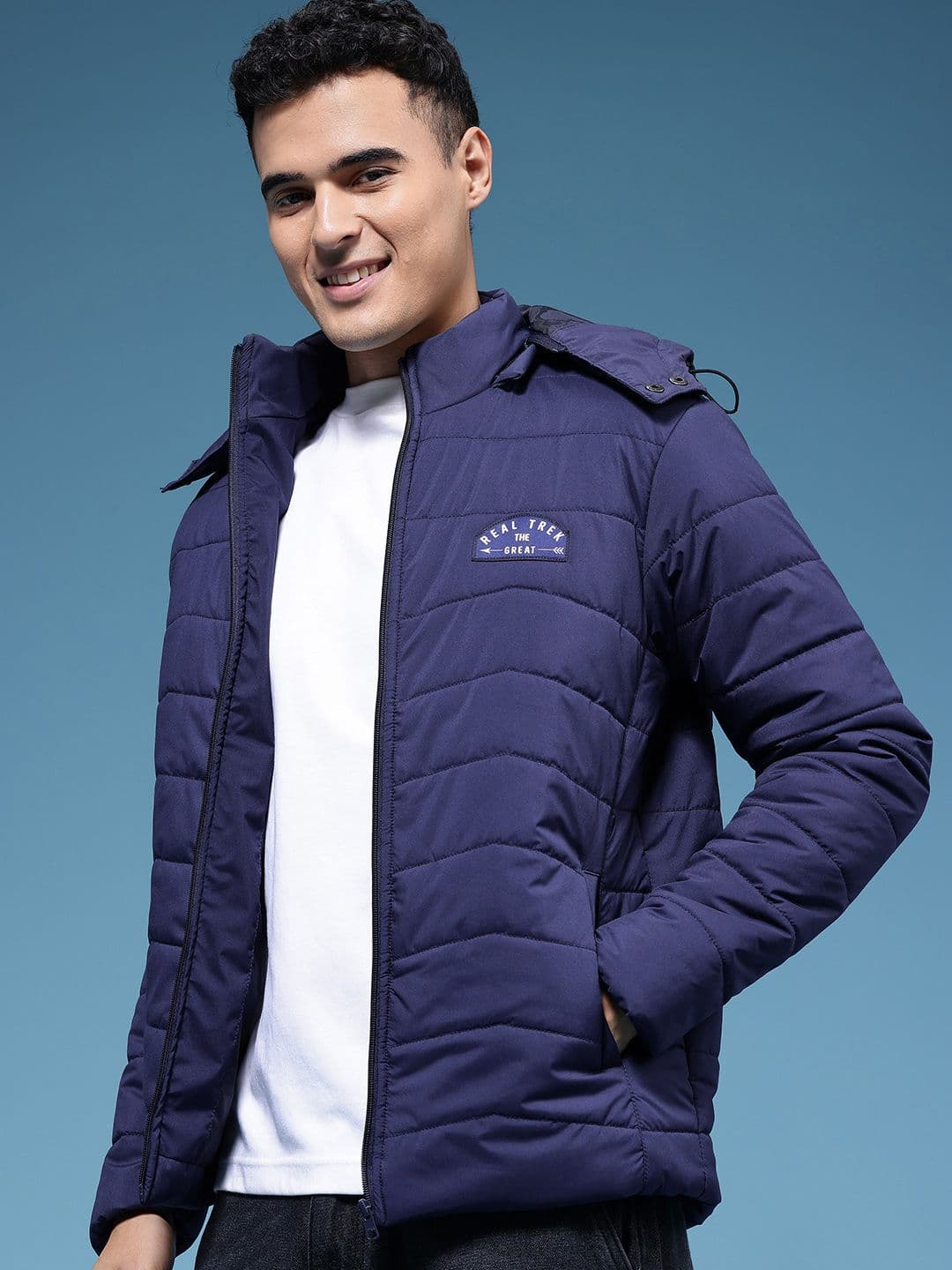 HERE&NOW Hooded Puffer Jacket - view 1