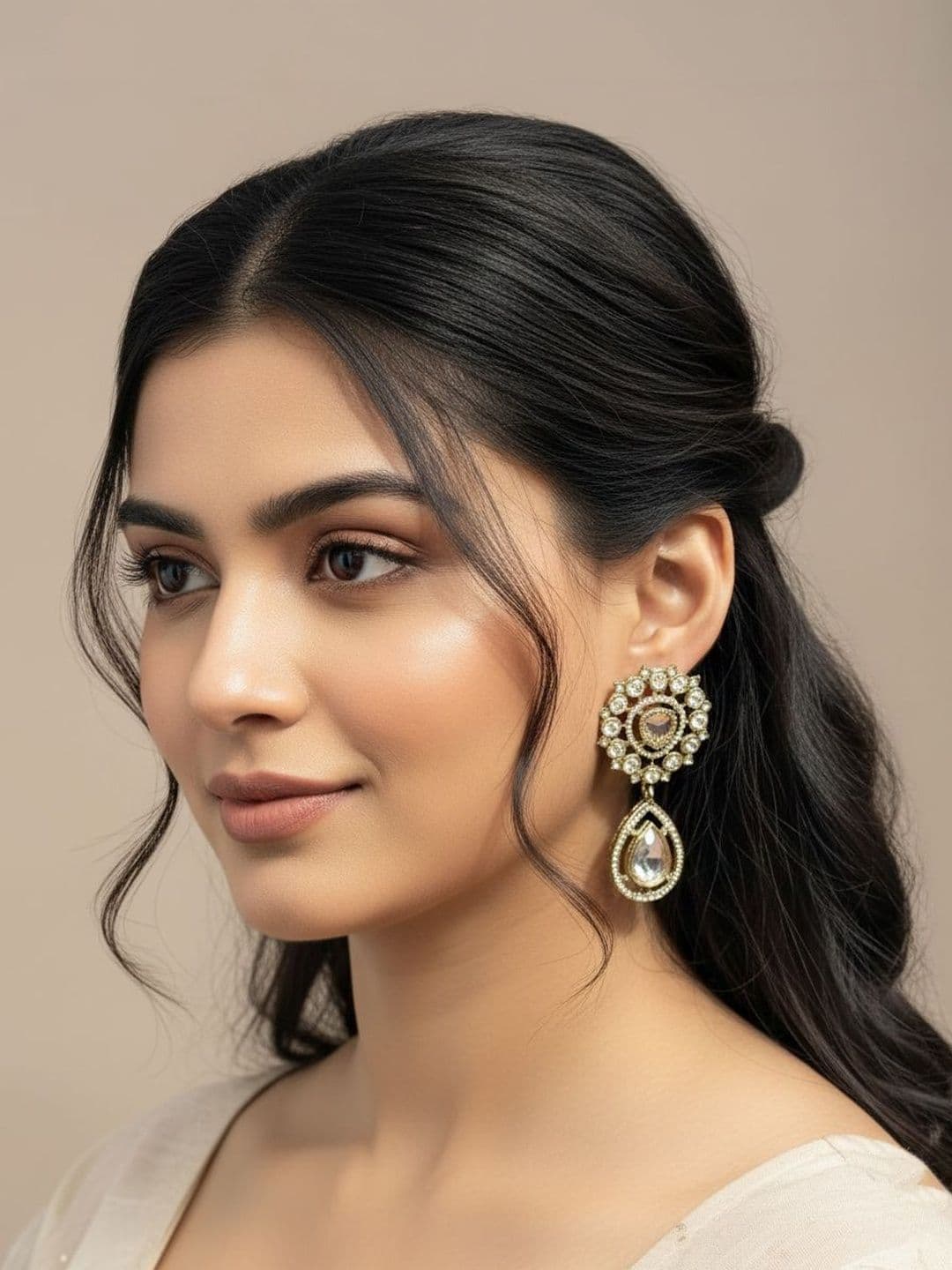 SHONA'S STYLE Geometric Drop Earrings - view 1