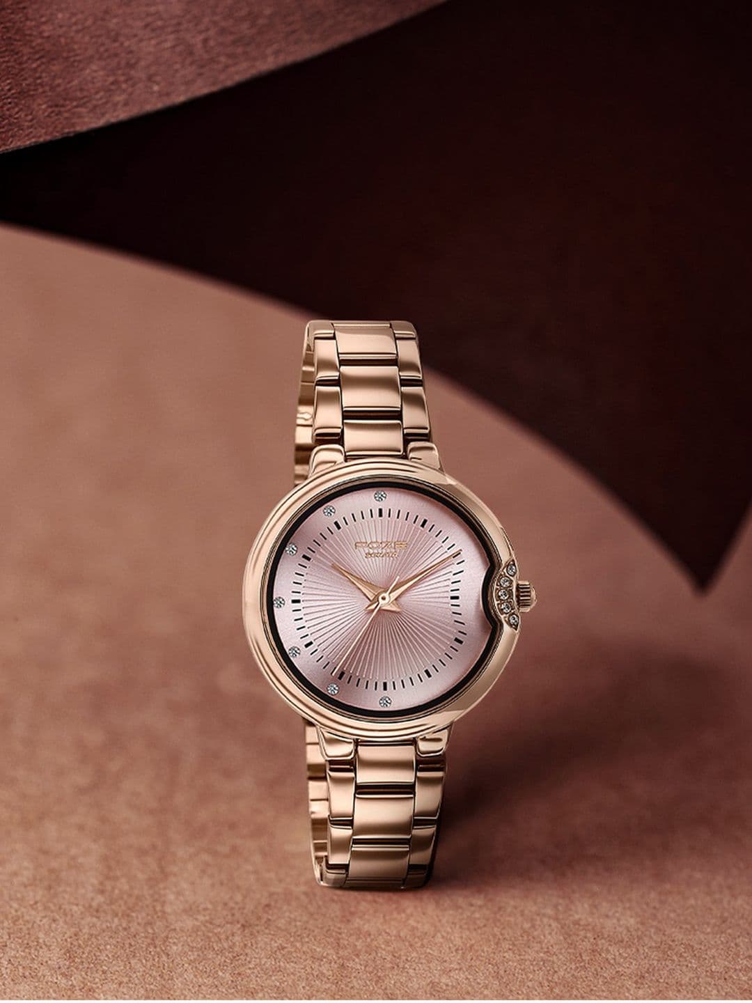 Sonata Poze 7 Analog Pink Dial Watch For Women - SP80153WM01W - view 1