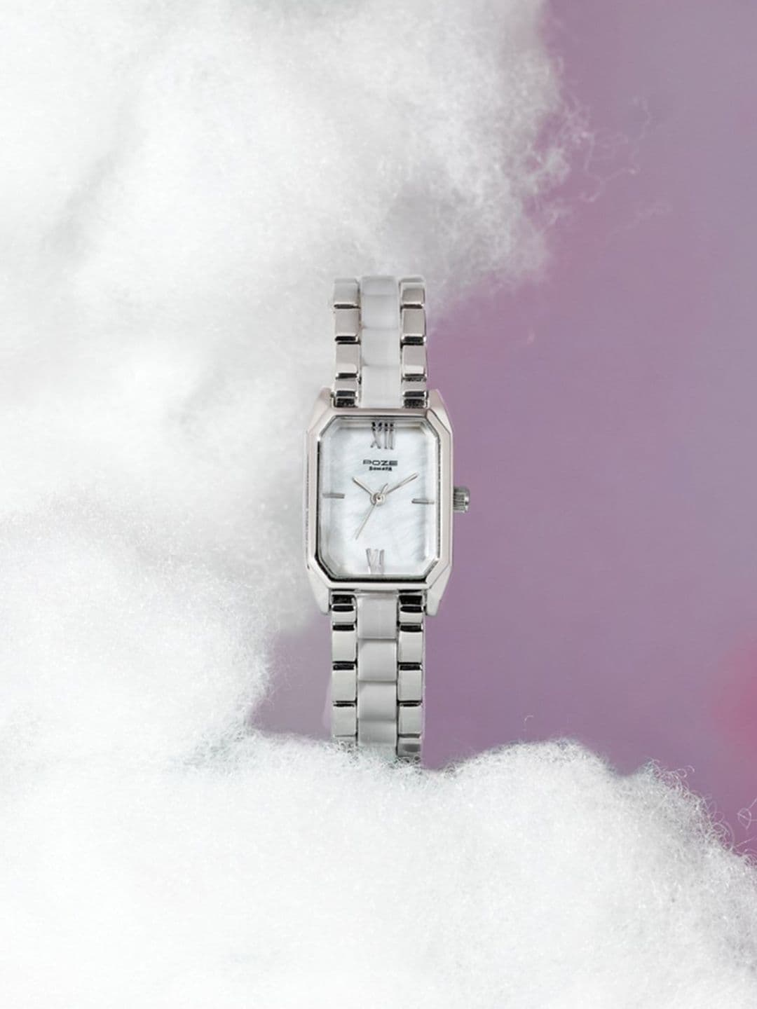 Sonata Poze 7 Analog White MOP Dial Watch For Women - SP80145SD01W - view 1