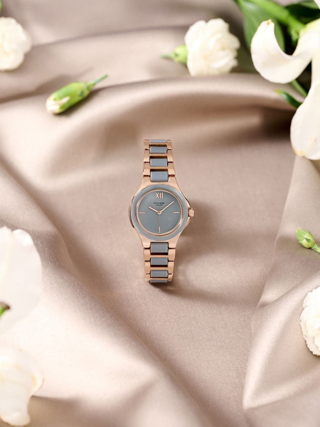 Sonata Poze 7 Analog Gray Dial Watch For Women - SP80147KD03W - view 1