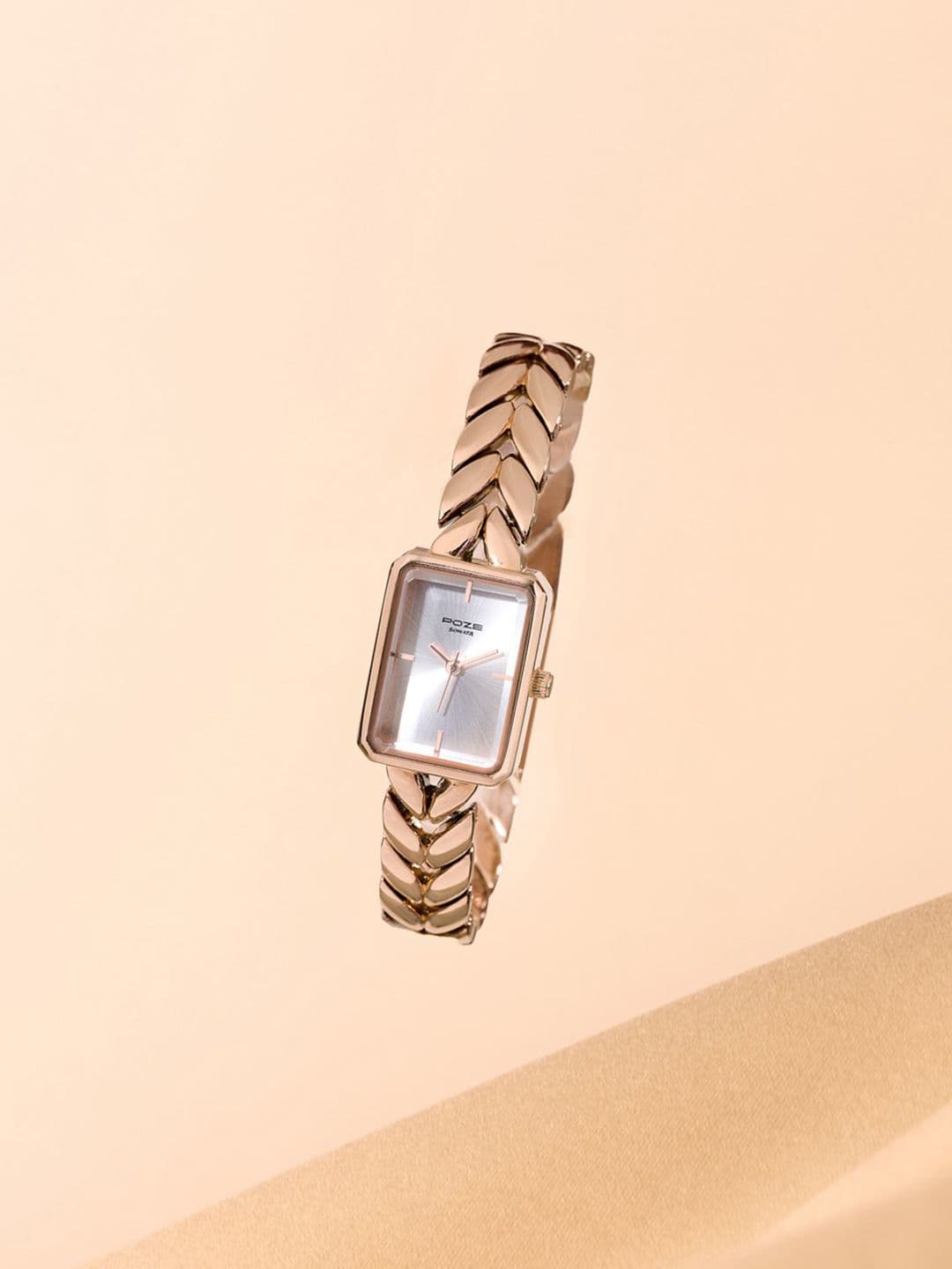 Sonata Poze 7 Analog Silver Dial Watch For Women - SP80142WM01W - view 1