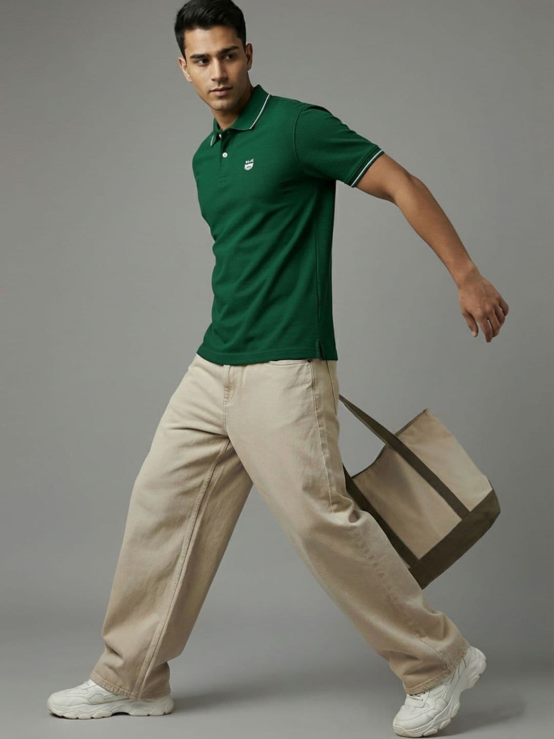 glitchez Men Polo Collar T-shirt - view 1