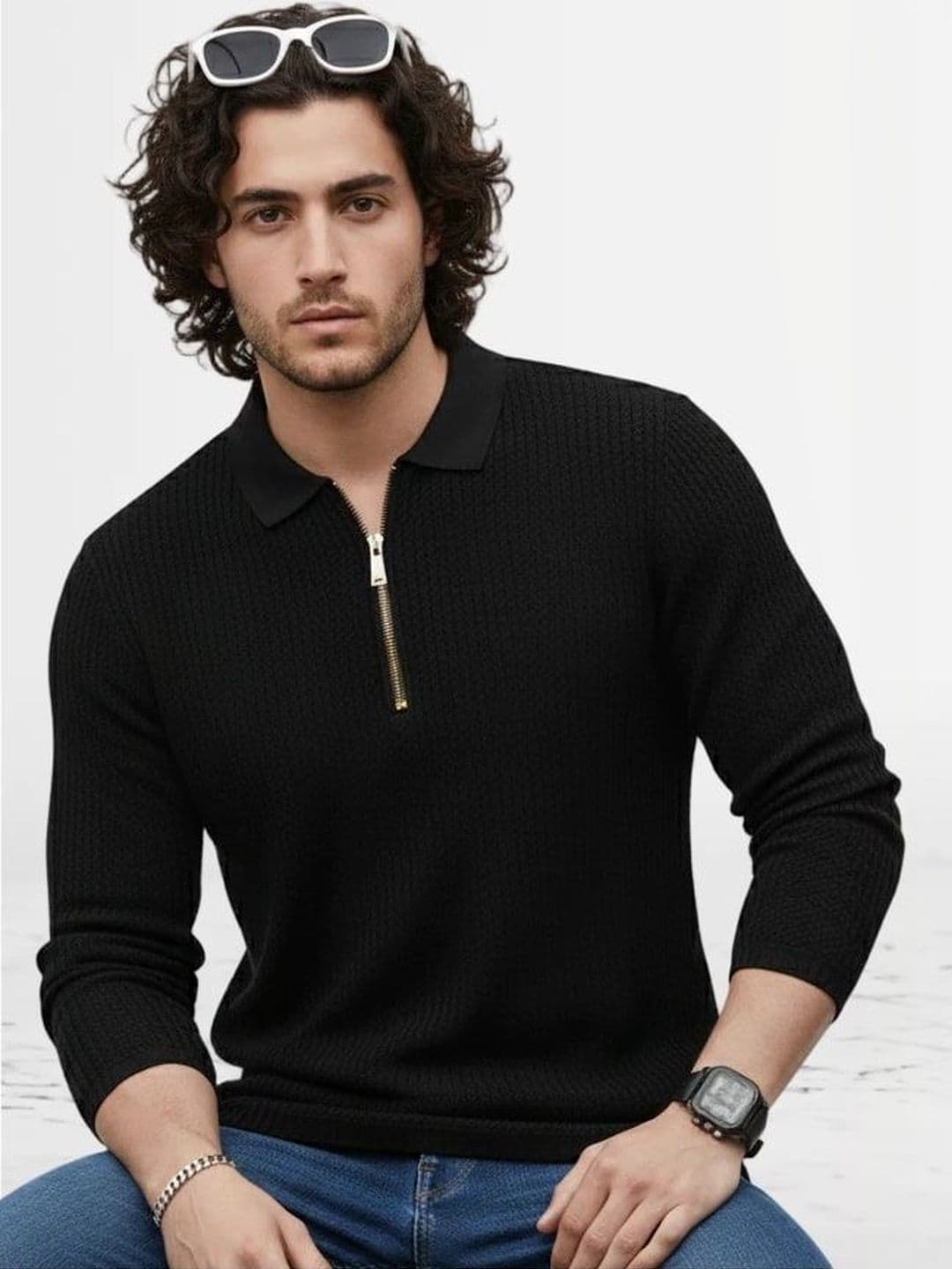 SZN Men Polo Collar T-shirt - view 1