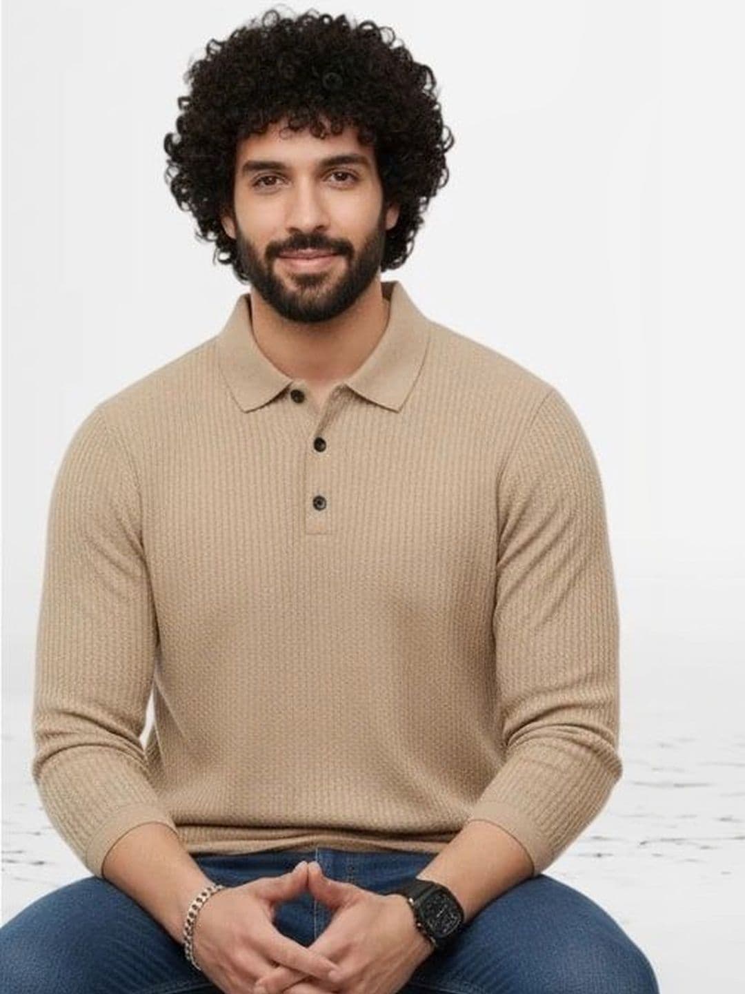 SZN Men Polo Collar T-shirt - view 1