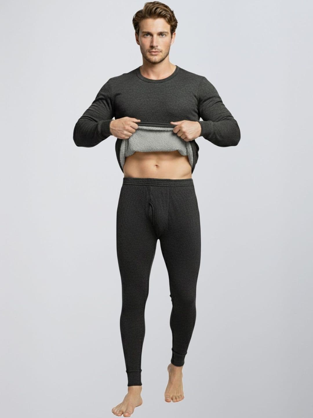 Lux Cozi Round Neck Thermal Set - view 1