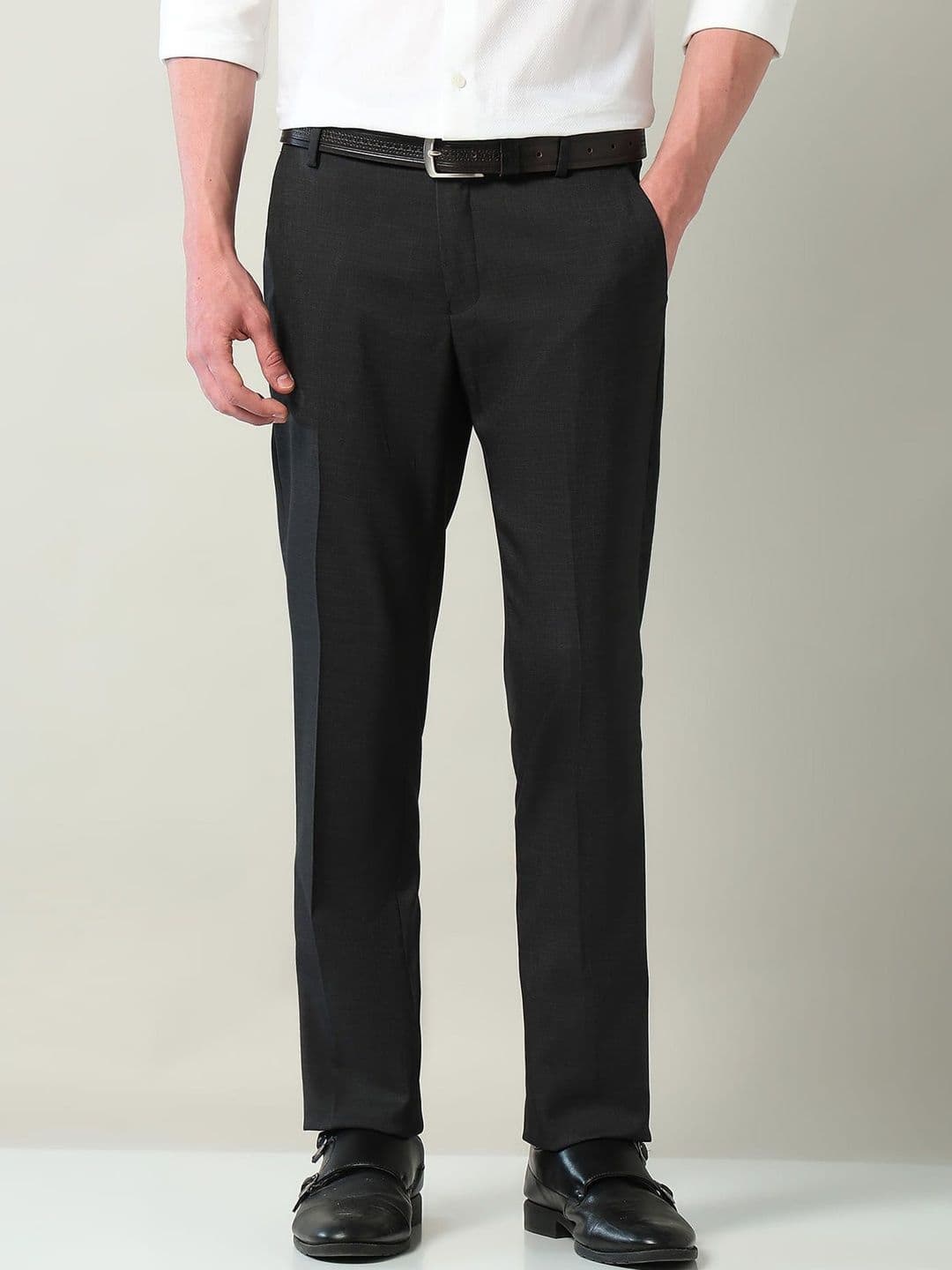 AD By Arvind Men Regular Fit Trousers - view 1