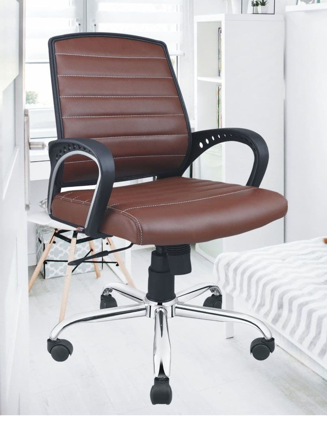 Adiko Tan Medium back Study Chair - view 1