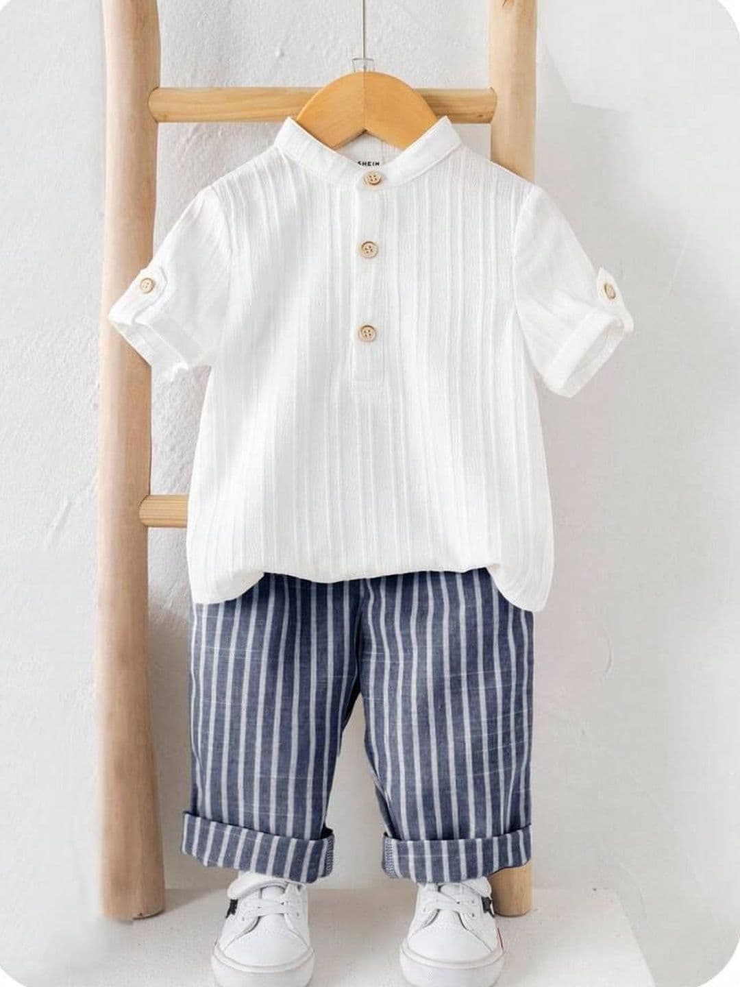 little heaven Cotten blend Shirt & Trousers Co-Ords - view 1