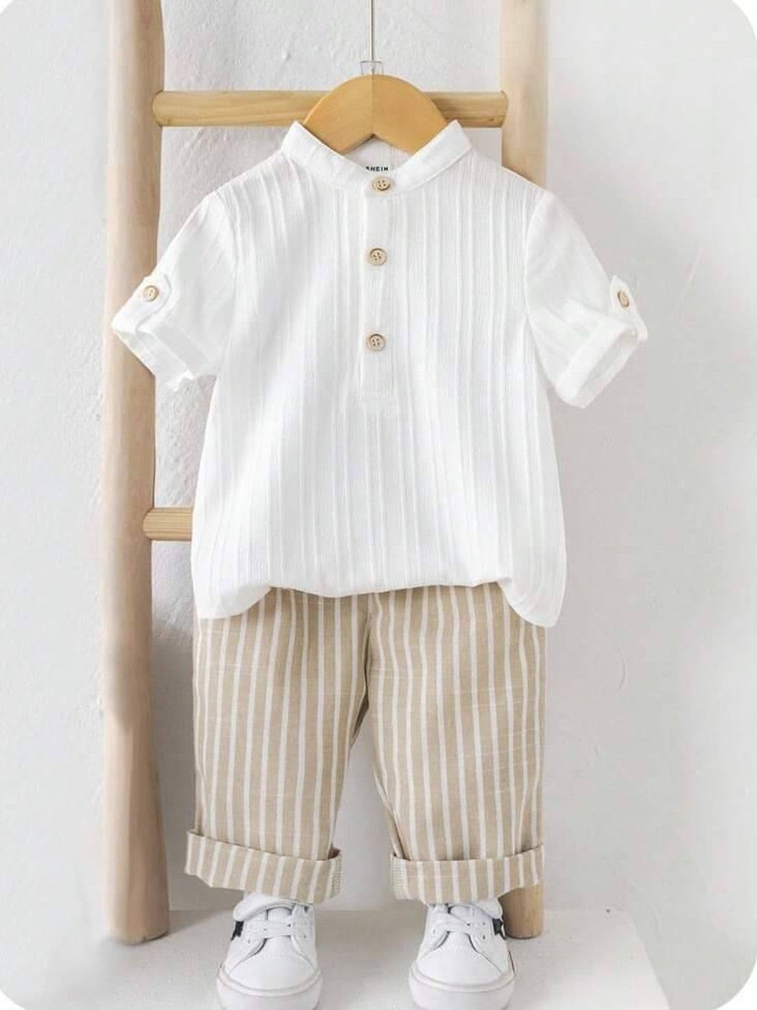 VISHVA CREATION VISHVA Cotton blend Shirt & Trousers Co-Ords - view 1