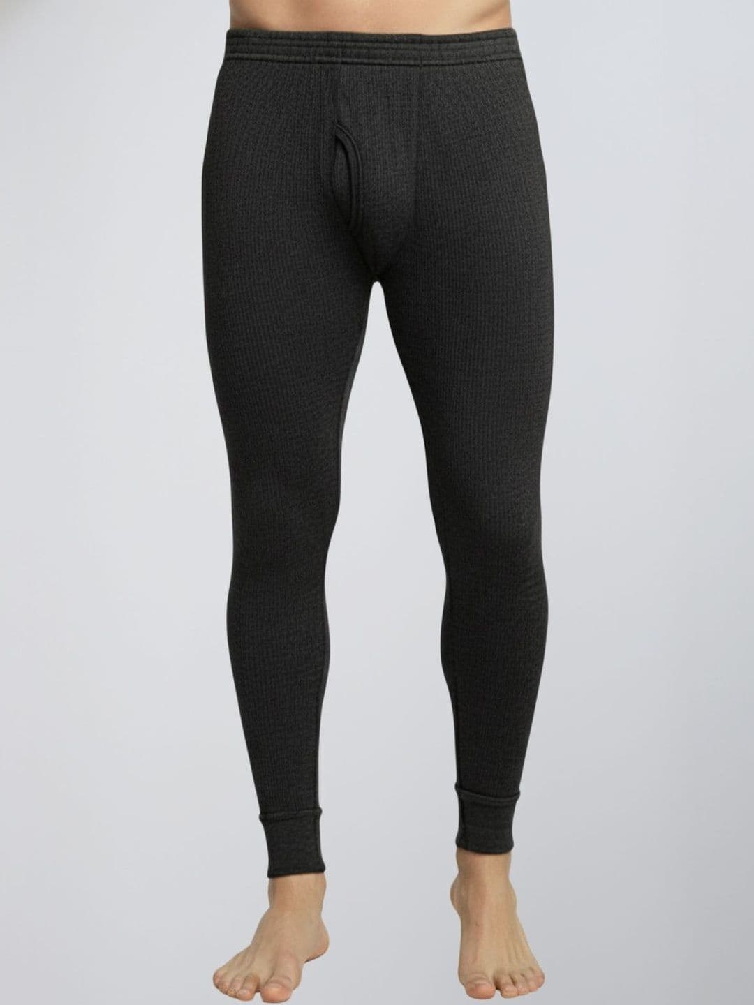 Lux Cozi Men Cotton Ribbed Thermal Bottoms - view 1