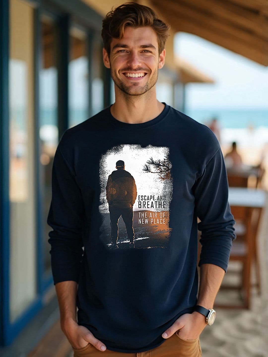 Bewakoof Pure Cotton Printed T-shirt - view 1