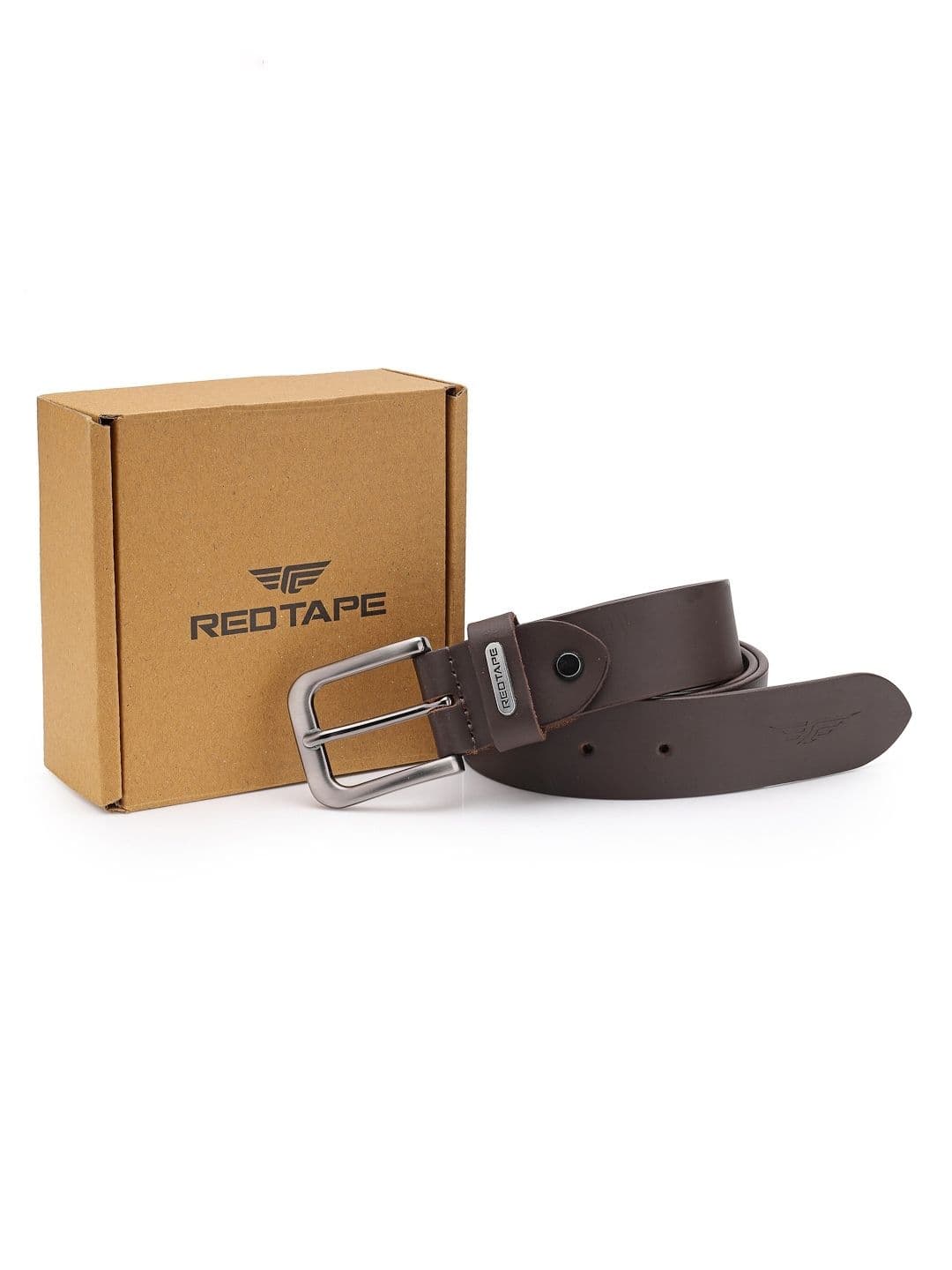 Red Tape Men Leather Tang Formal Belt - view 1