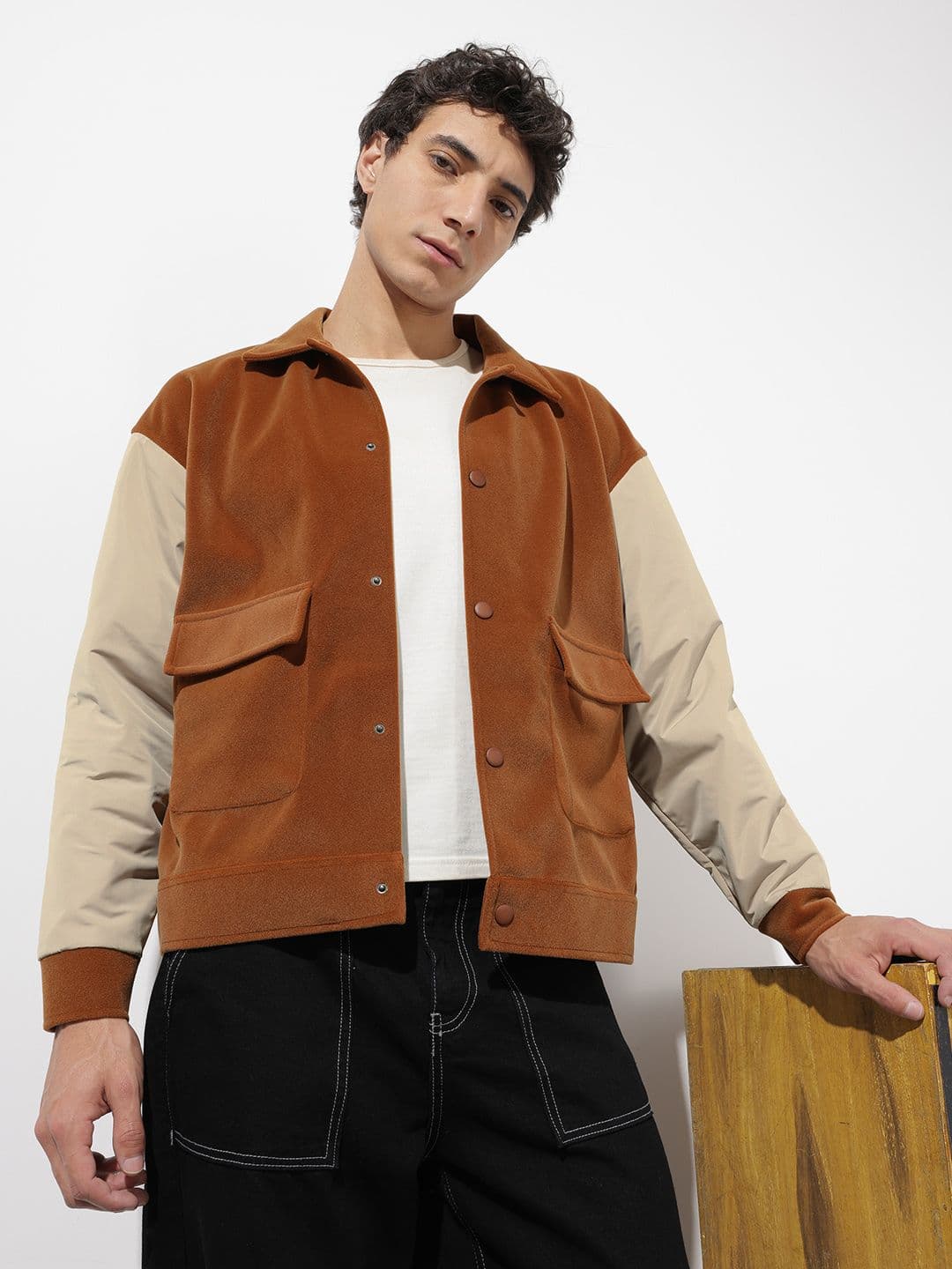The Roadster Life Co. Colourblocked Tailored Jacket - view 1