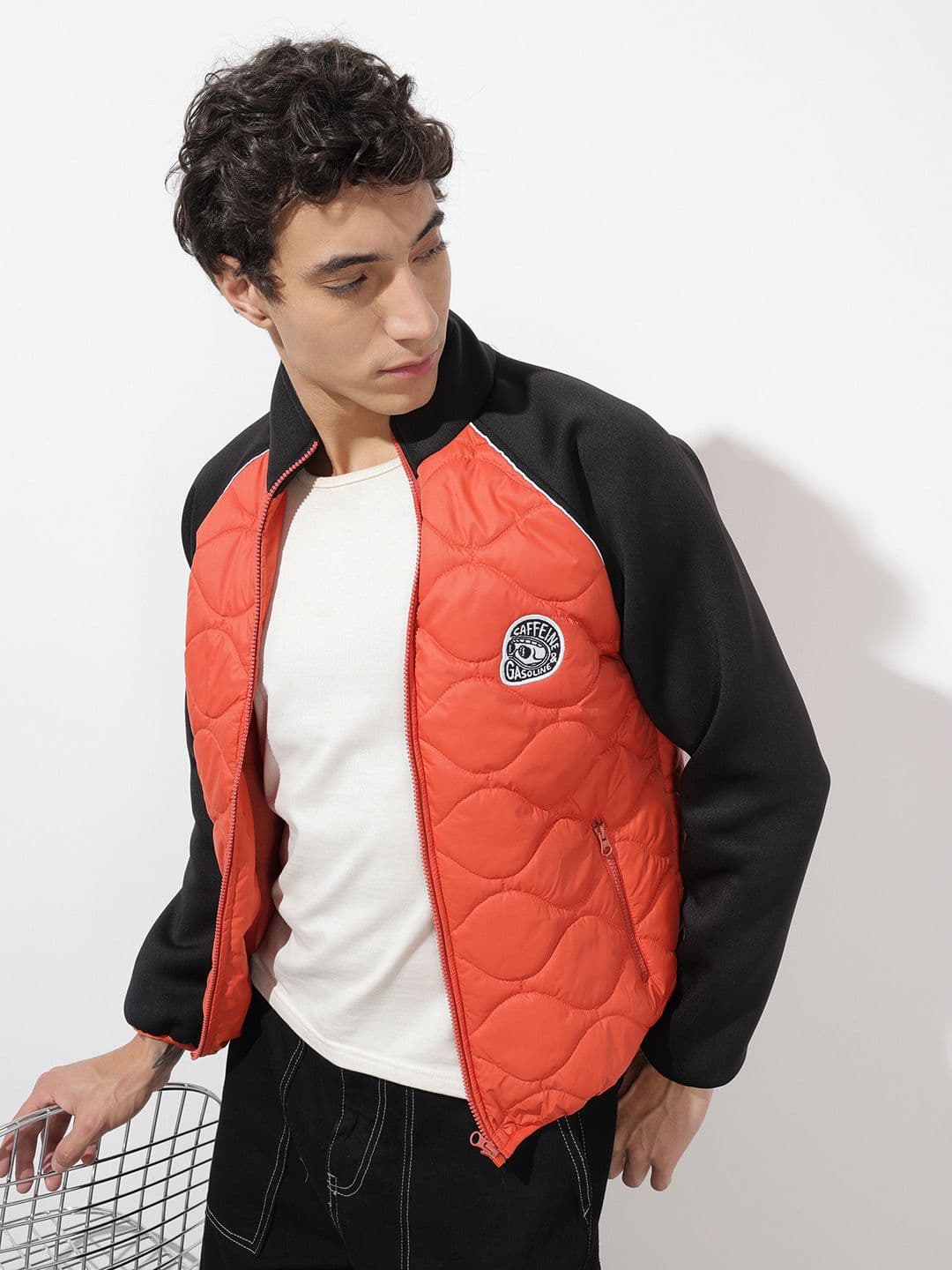The Roadster Life Co. Mock Collar Quilted Jacket - view 1