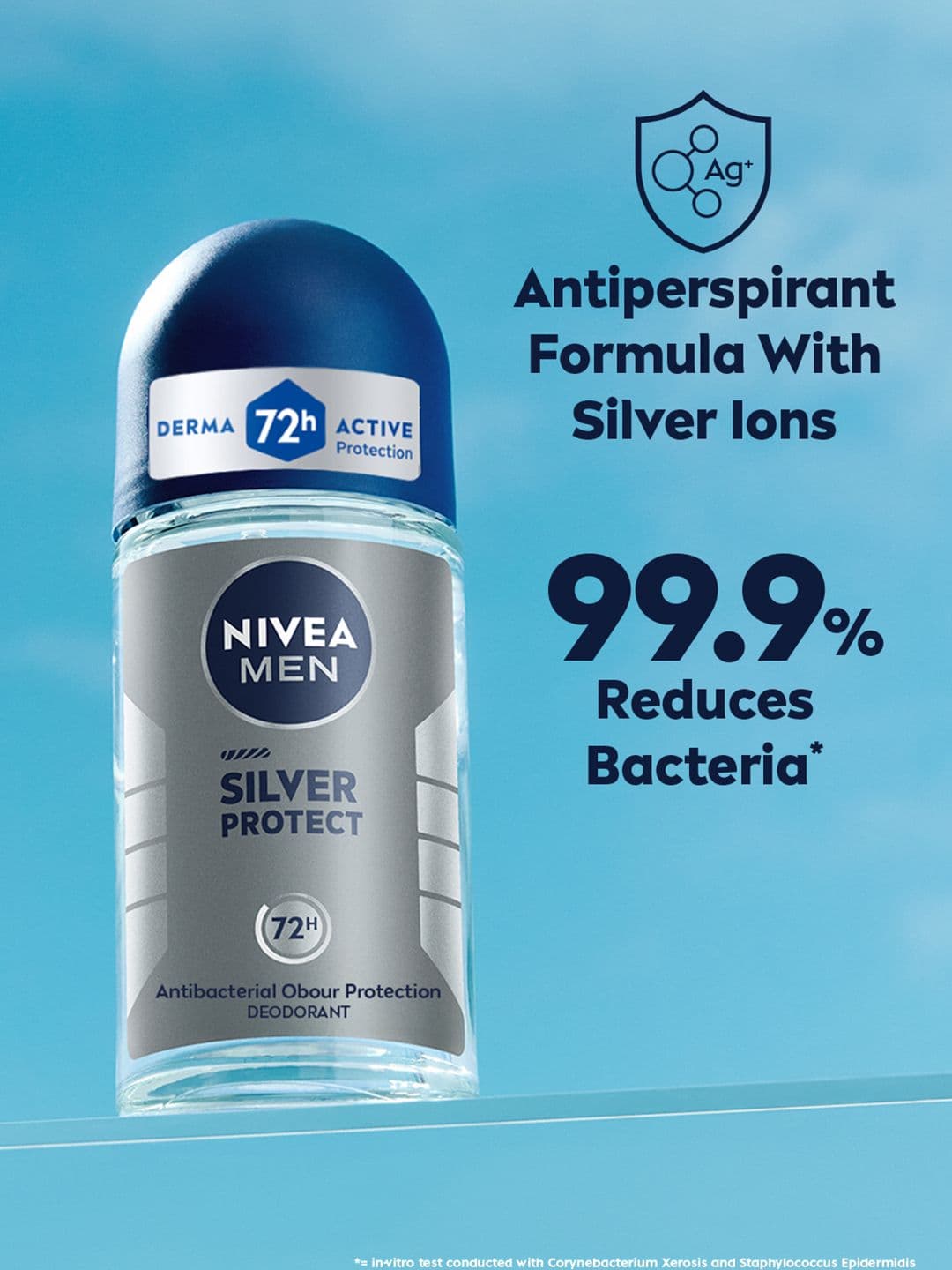 Nivea Men Silver Protect Roll-On Deodorant 50 ml - view 1
