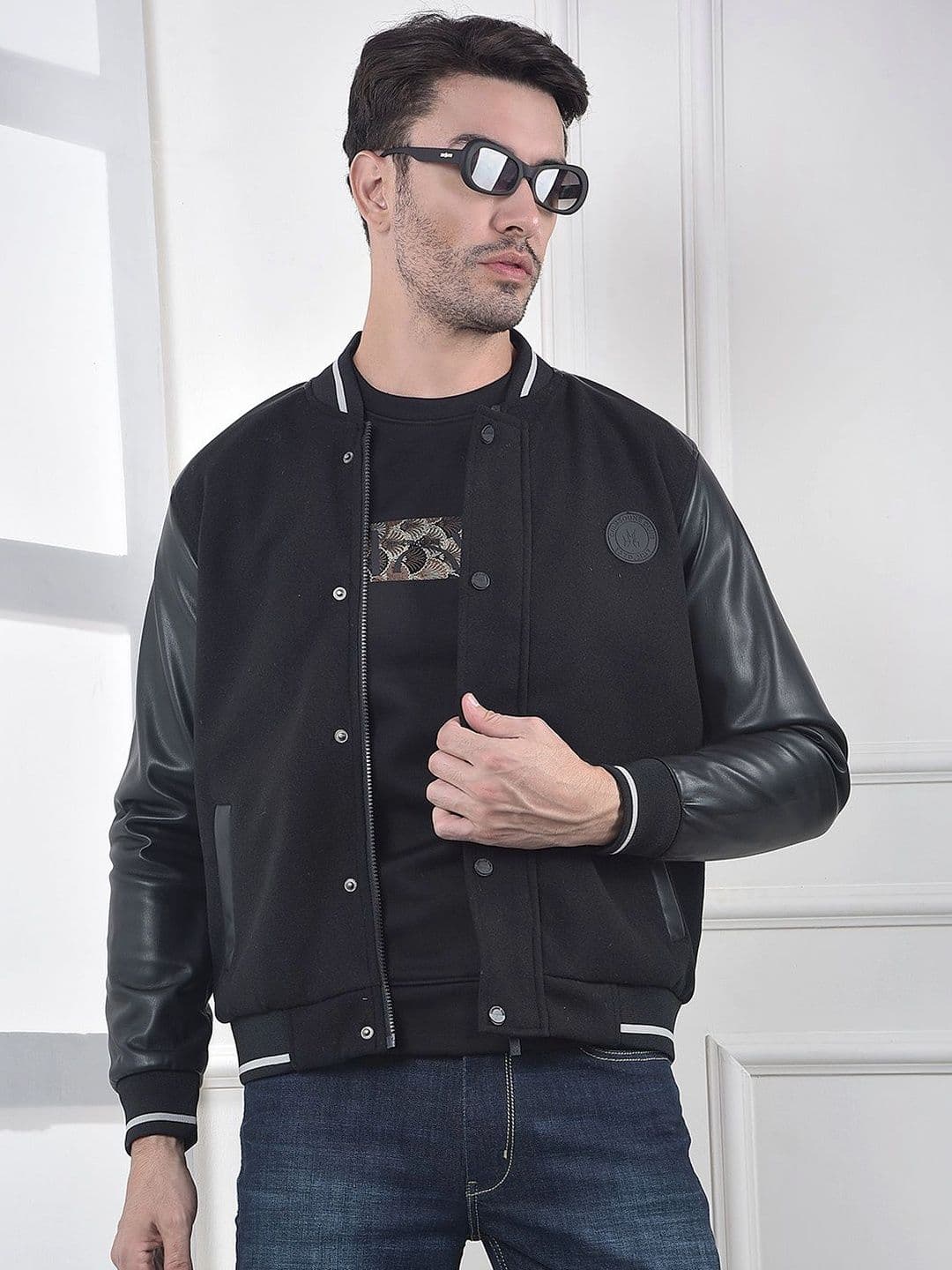 Crimsoune Club Men Lightweight Varsity Jacket - view 1