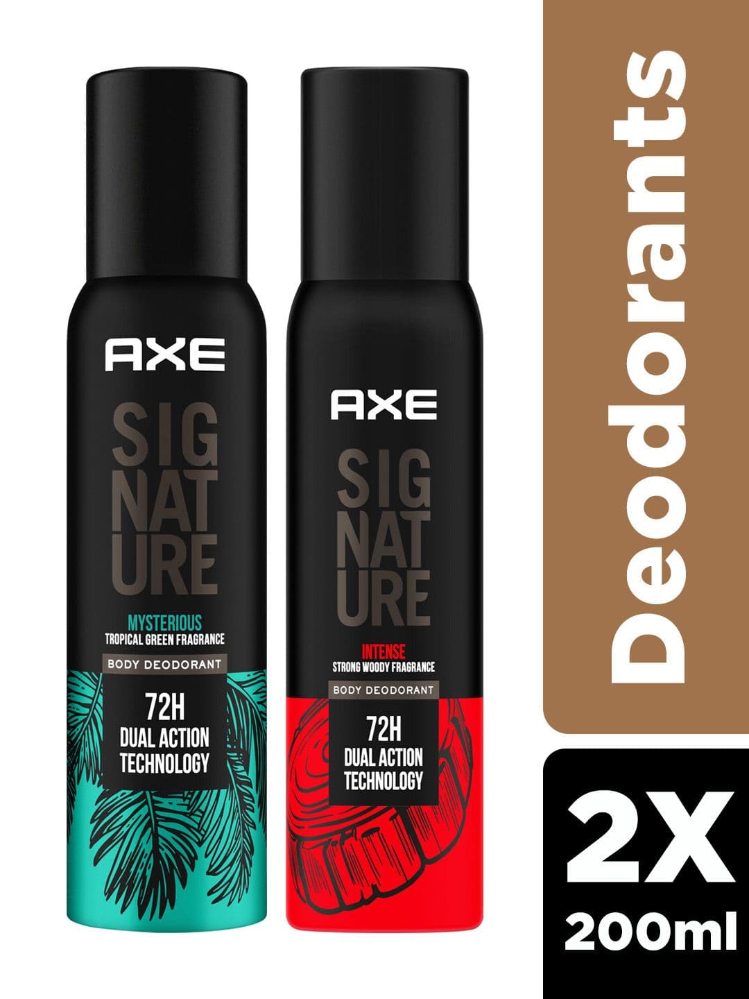 AXE Men 2Pc Signature Body Deodorant 200ml each - Mysterious & Intense - view 1