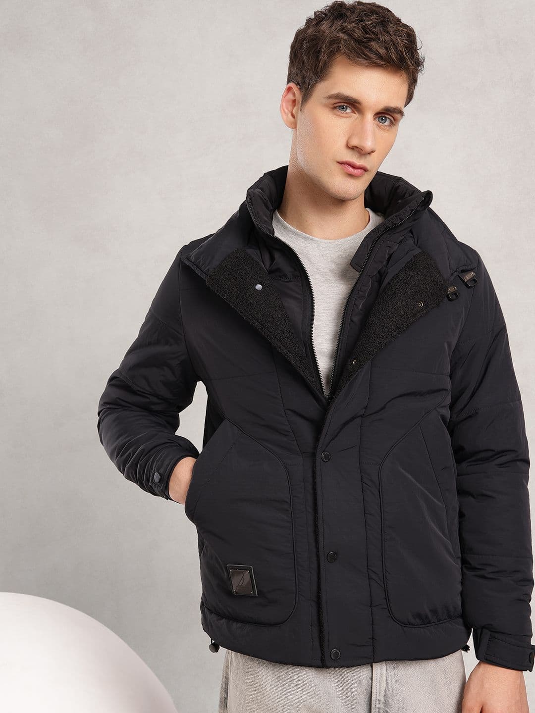 Nautica Mock Collar Puffer Jacket - view 1