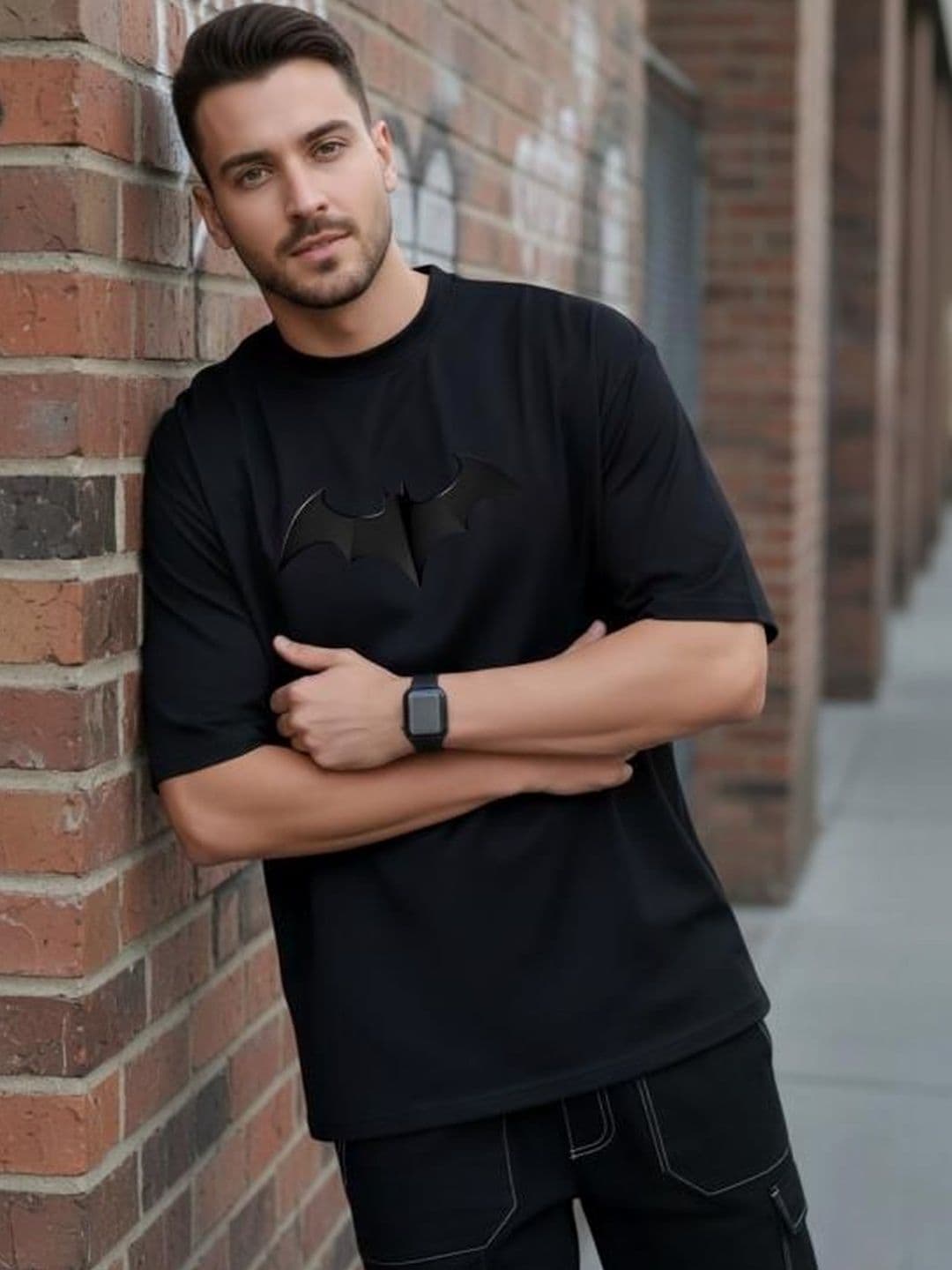 Moda Rapido Men Batman Printed T-shirt - view 1