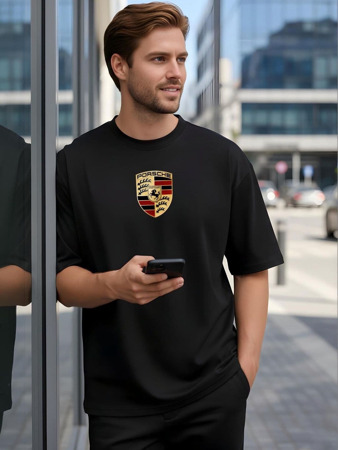 Moda Rapido Men Brand Logo Printed T-shirt - view 1