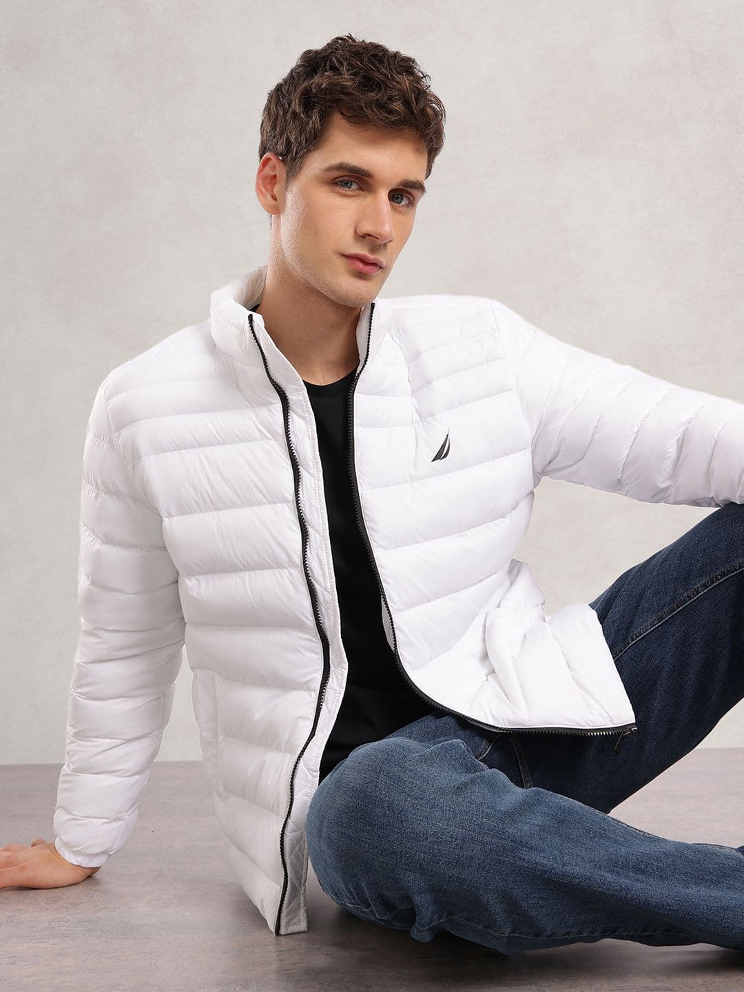 Nautica Mock Collar Puffer Jacket - view 1