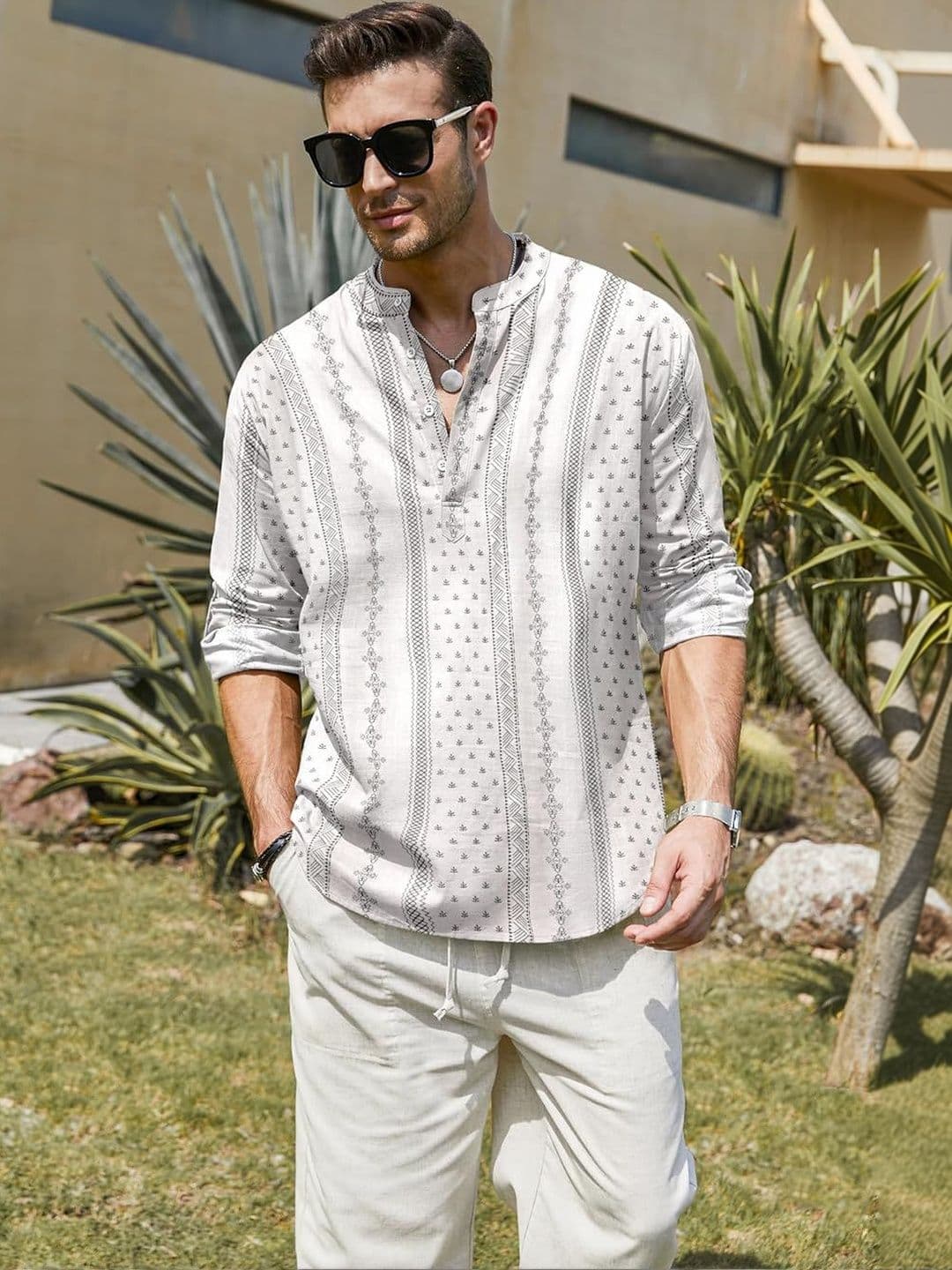 ZELINCO Ethnic Motifs Printed Kurta - view 1
