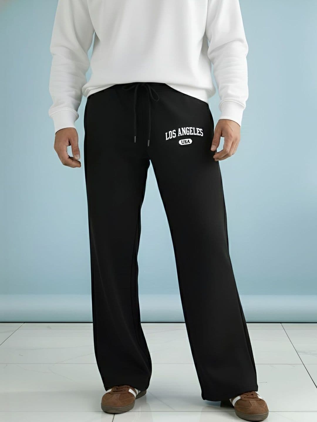 TEDWOODS Men Mid Rise Wide Leg Track Pants - view 1