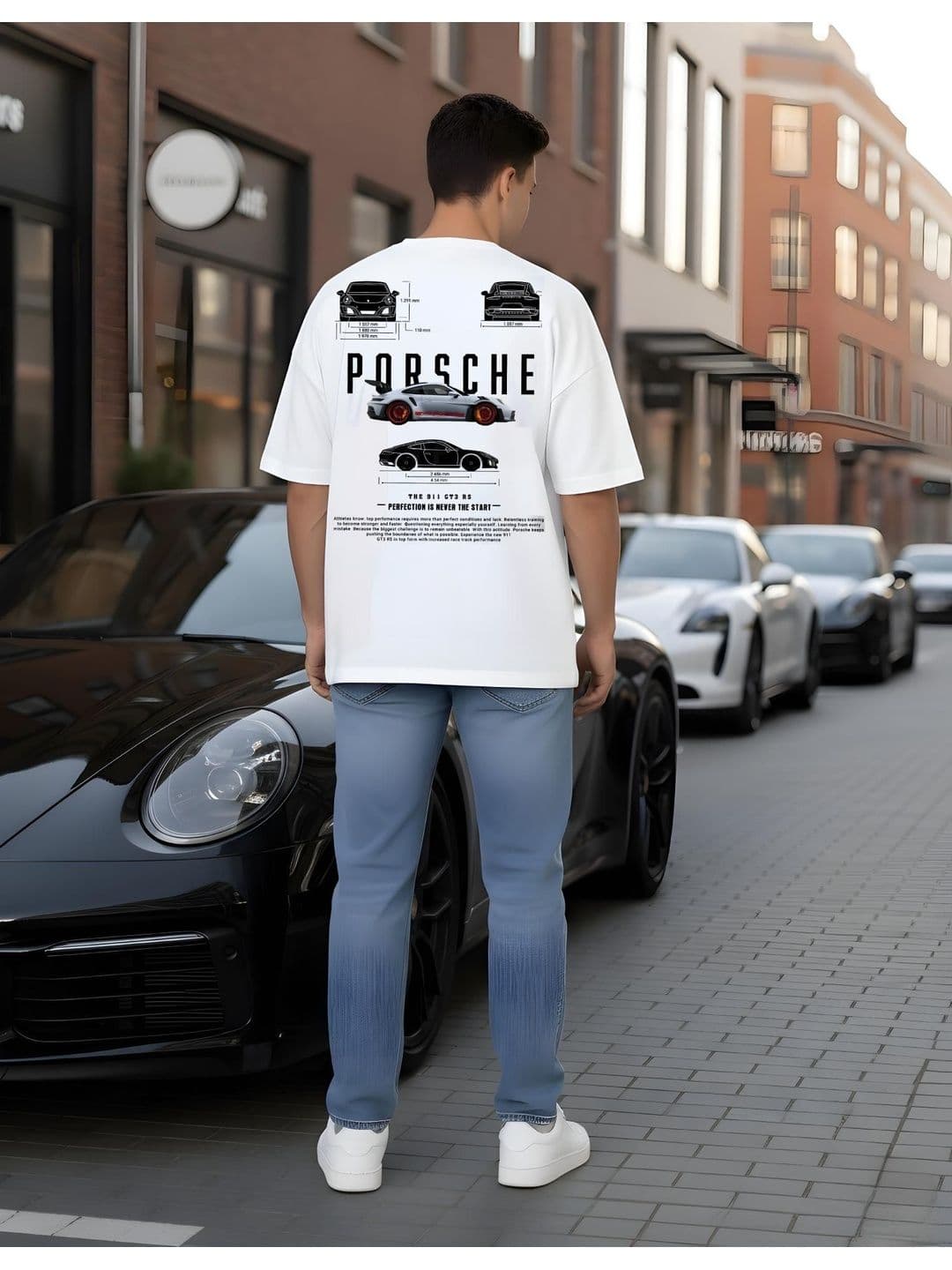 KAIDO Men Oversized Brand Logo Printed T-shirt - view 1