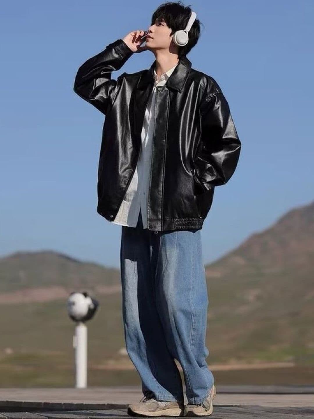 KPOP Men Bomber Jacket - view 1