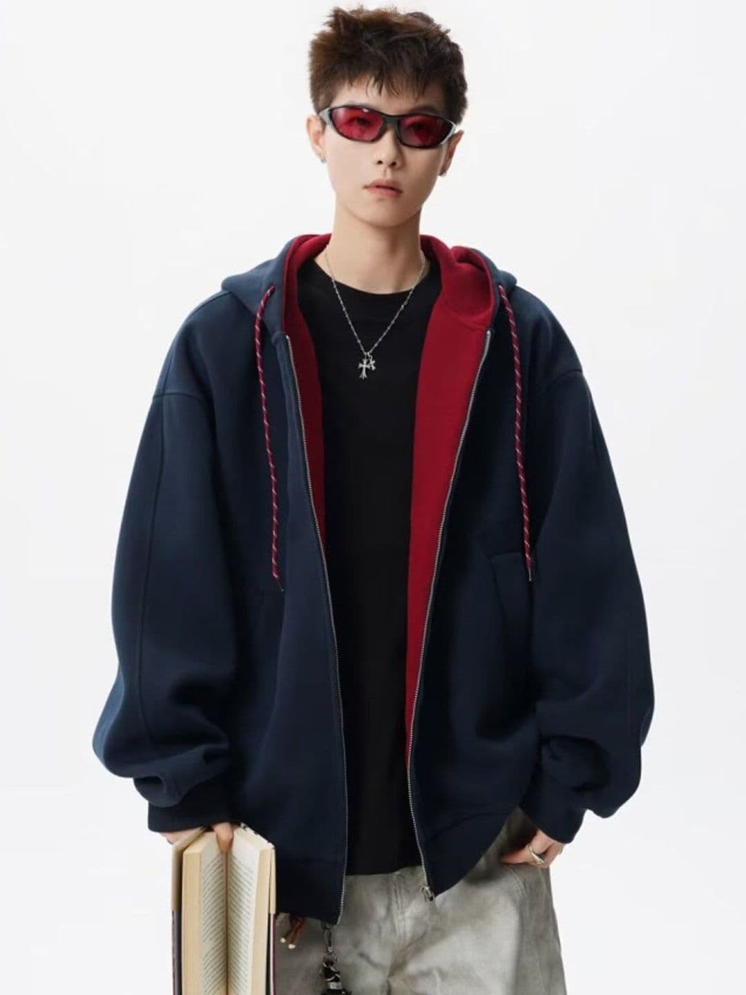 StyleCast Men Open Front Jacket - view 1