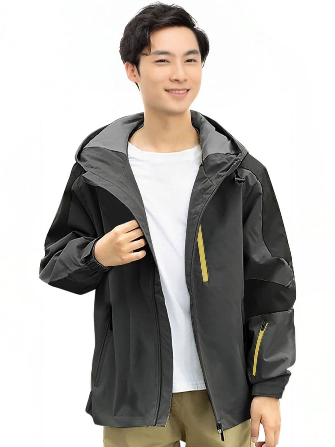 StyleCast Men Open Front Jacket - view 1