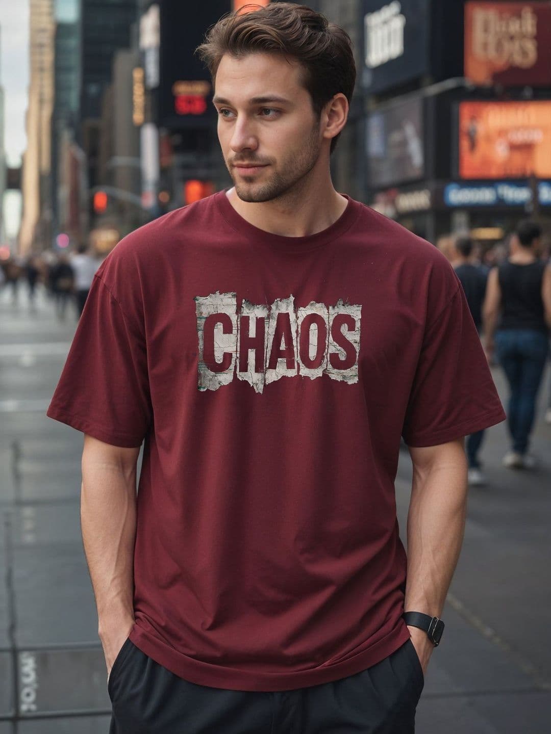 SMARTEES Men Typography Printed T-shirt - view 1
