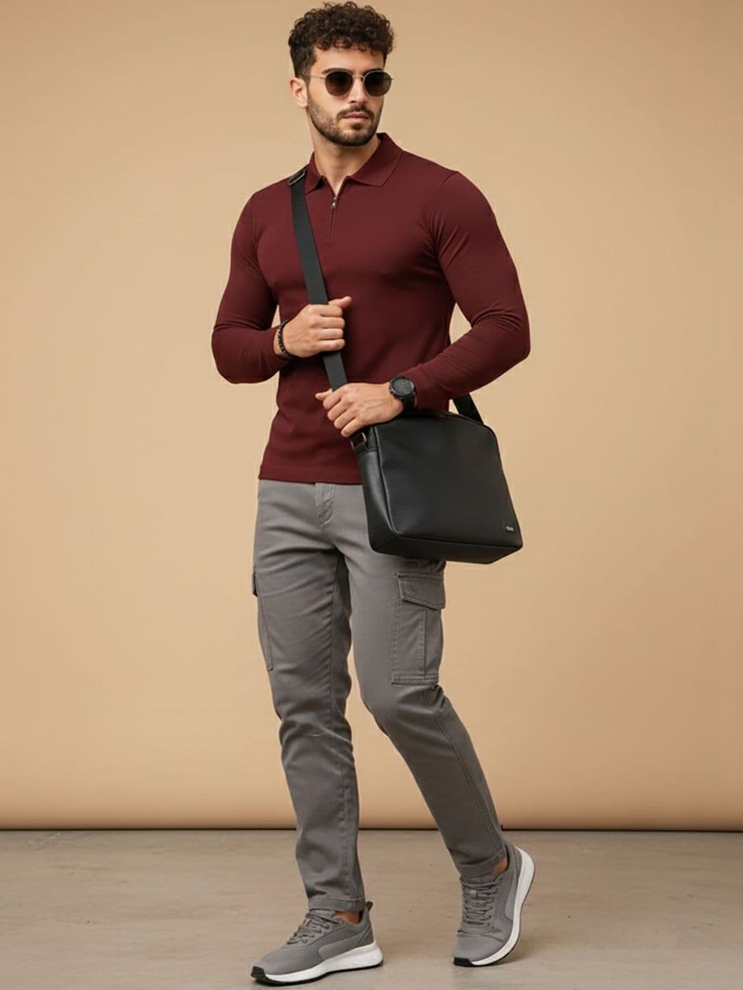 SZN Men Polo Collar T-shirt - view 1