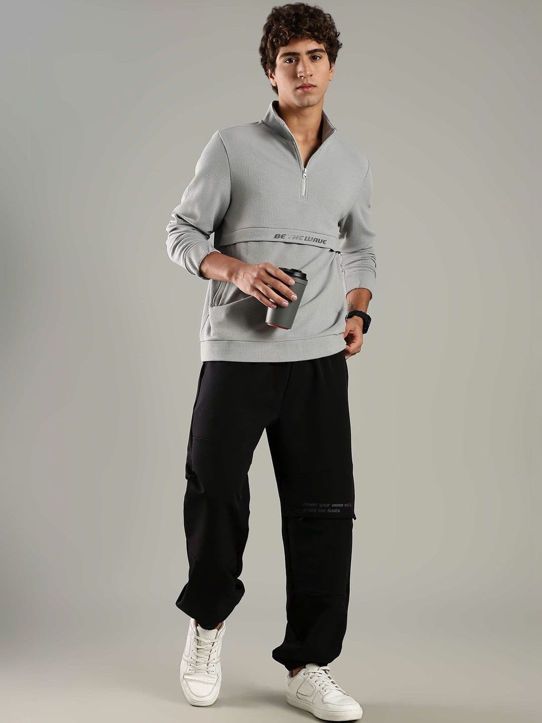 DOMIN8 Men Lightweight Training or Gym Sporty Jacket - view 1