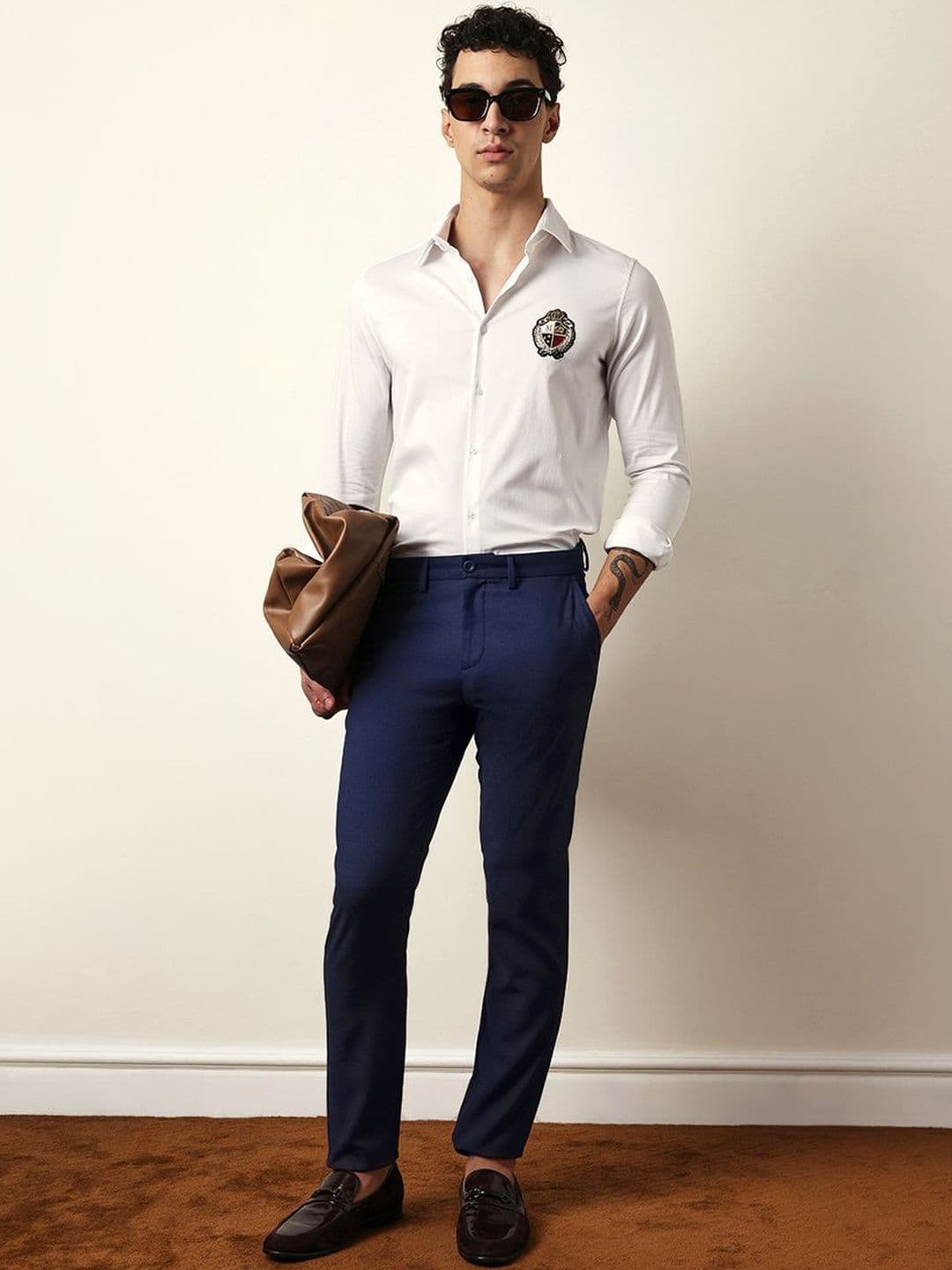 THE BEAR HOUSE Men Slim Fit Trousers - view 1
