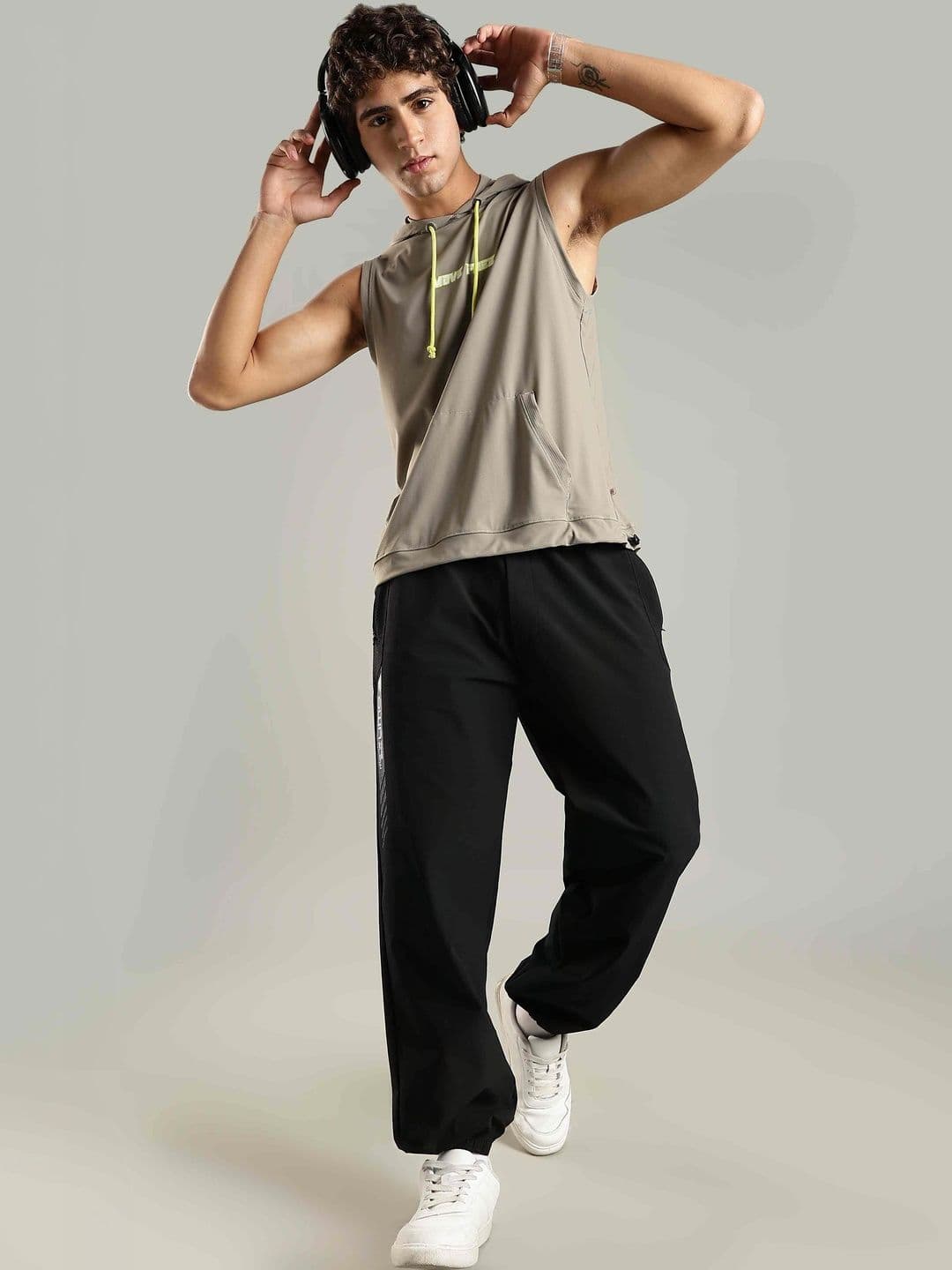 DOMIN8 Men Typography Lightweight Training or Gym Sporty Jacket - view 1