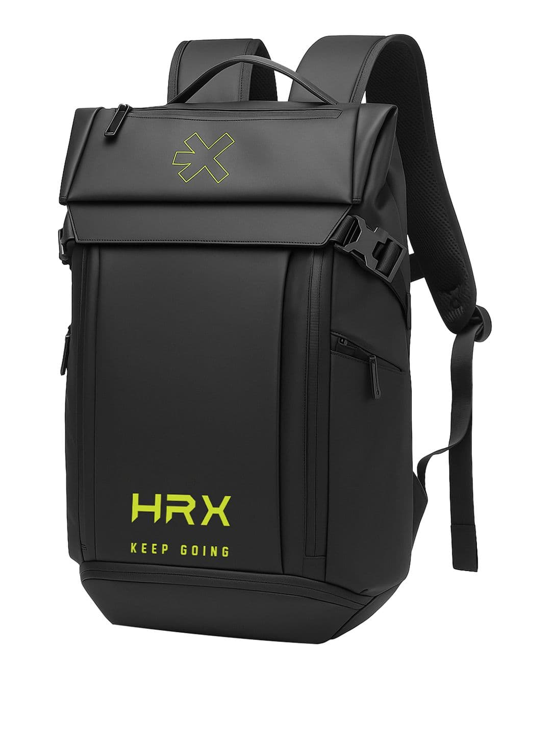 HRX by Hrithik Roshan Unisex Brand Logo Backpack with Anti-Theft - view 1