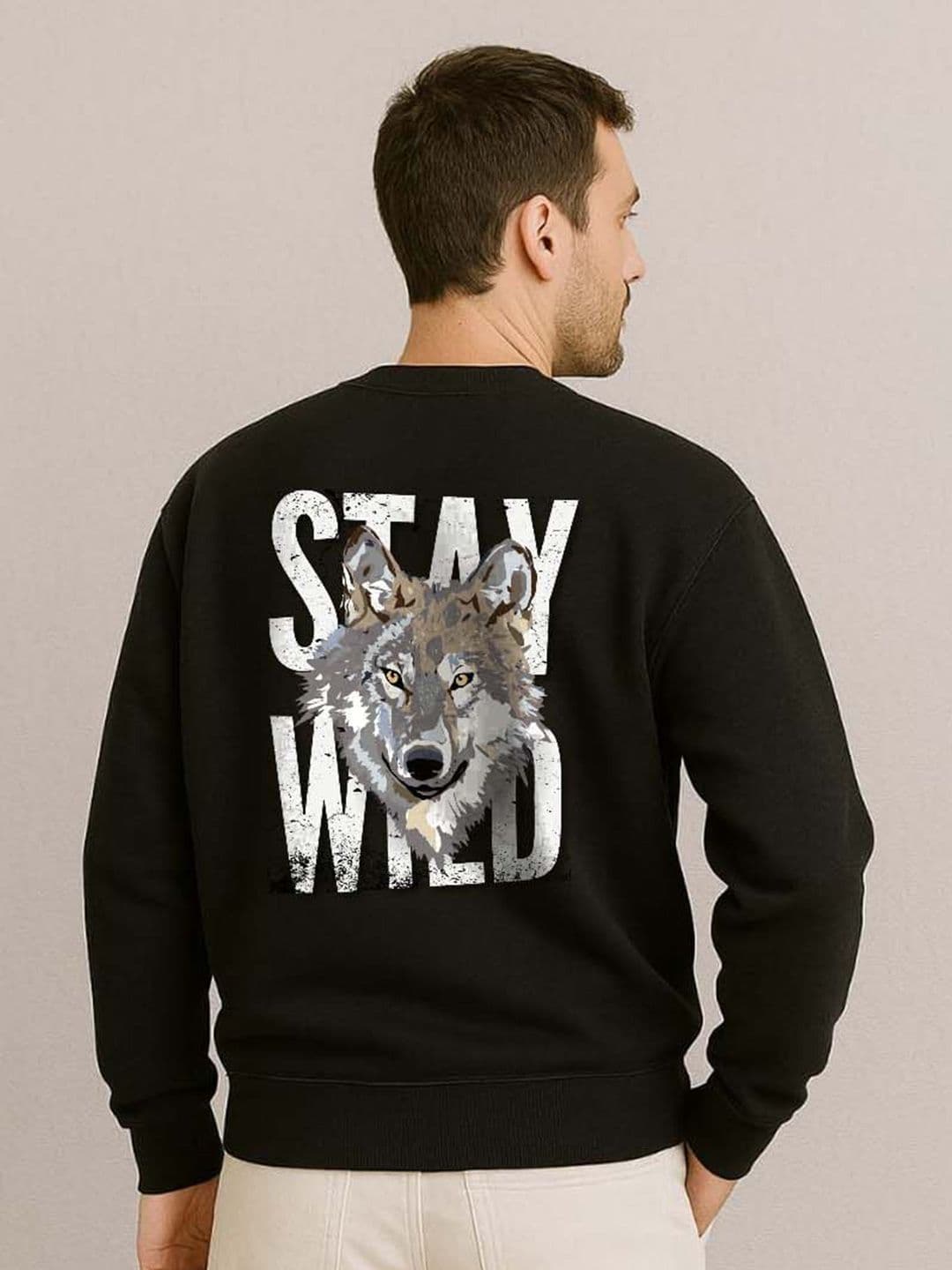 Organic Chics Men Printed Sweatshirt - view 1