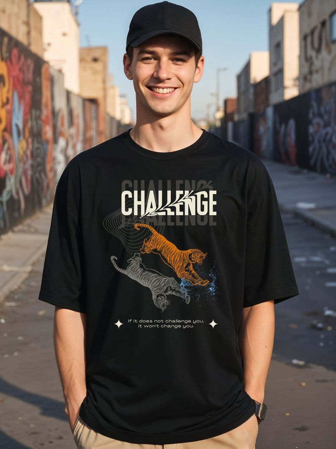 SMARTEES Men Printed T-shirt - view 1